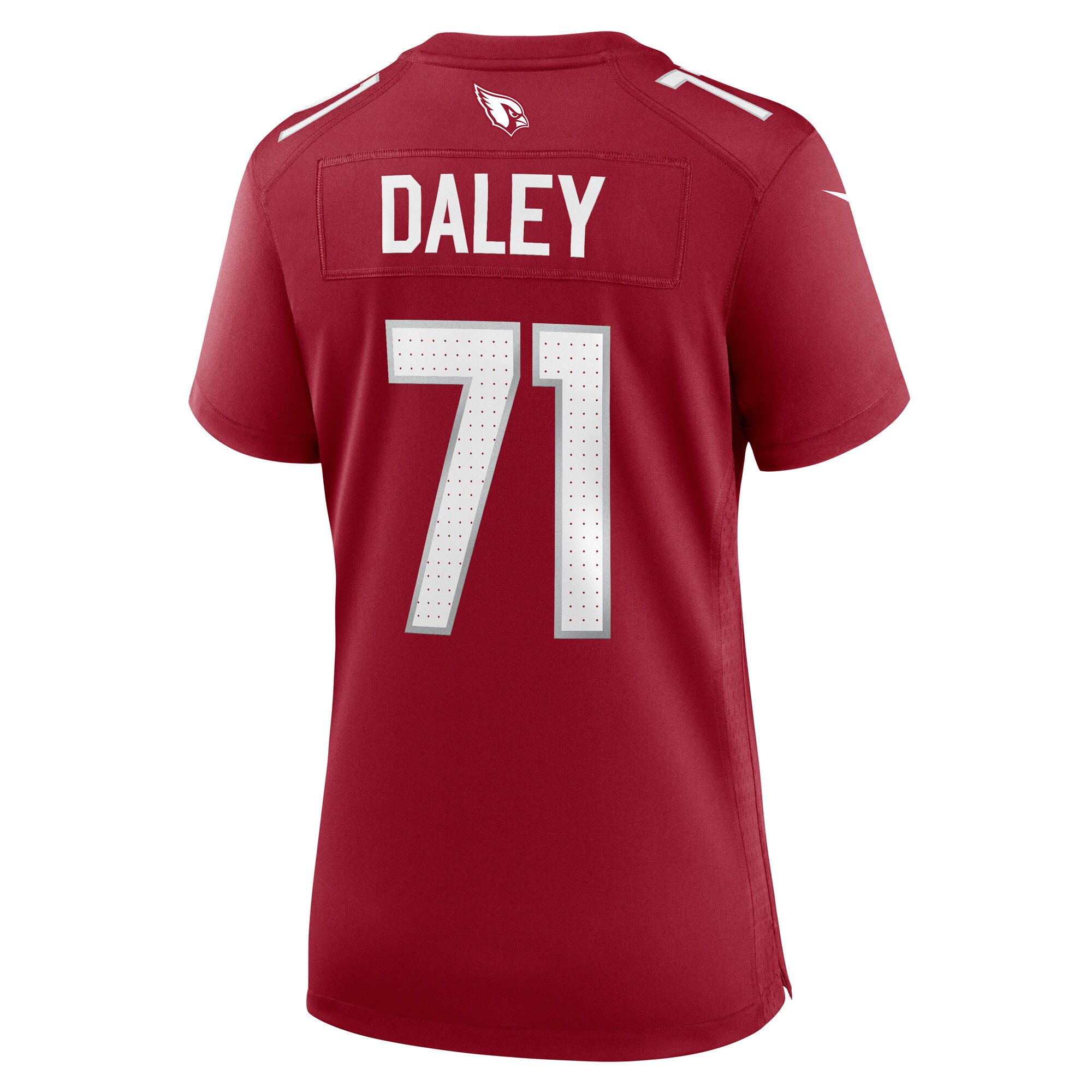 Dennis Daley Arizona Cardinals  Women's  Women's Team Color Jersey - Cardinal