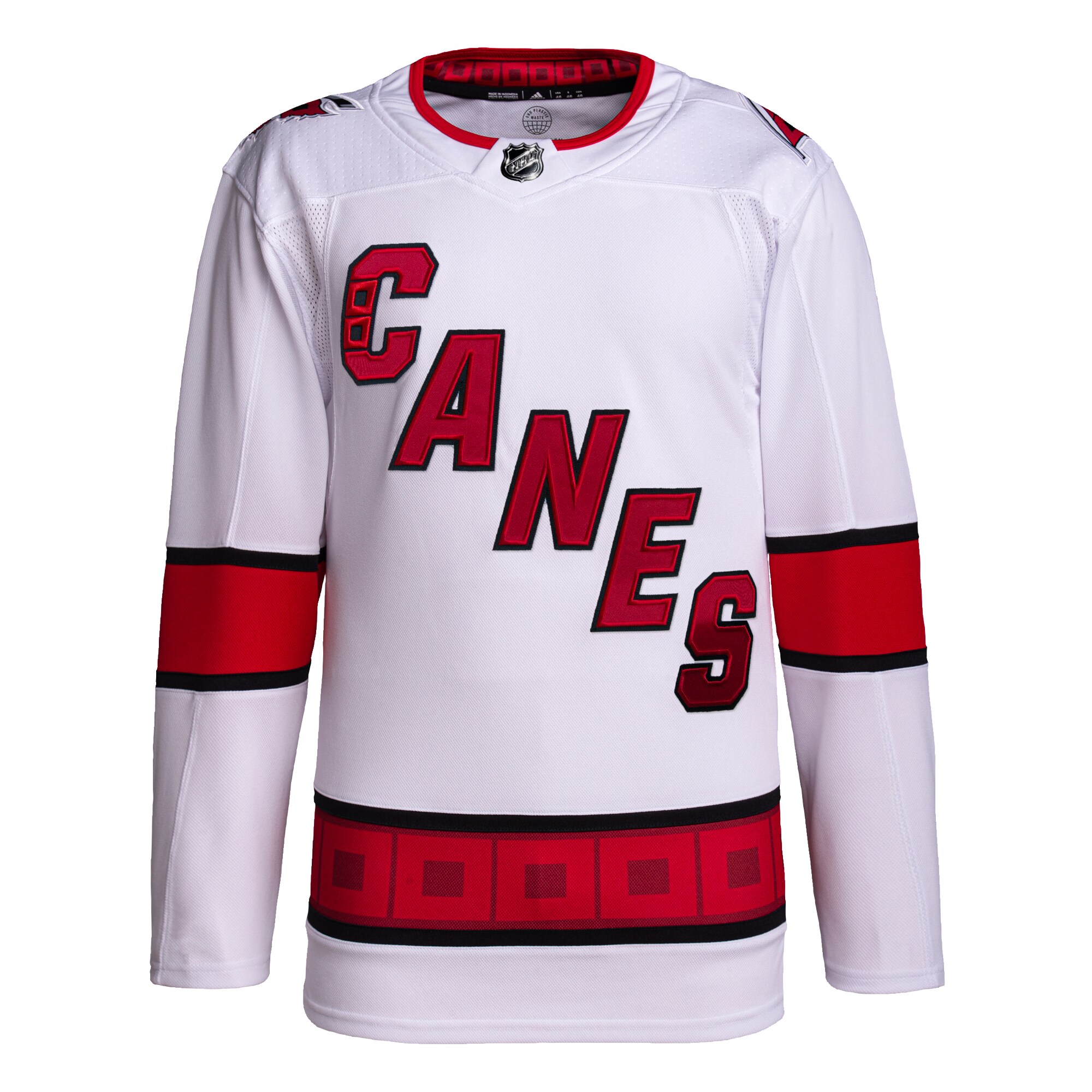 Carolina Hurricanes adidas Men's Away Primegreen Authentic Jersey - White
