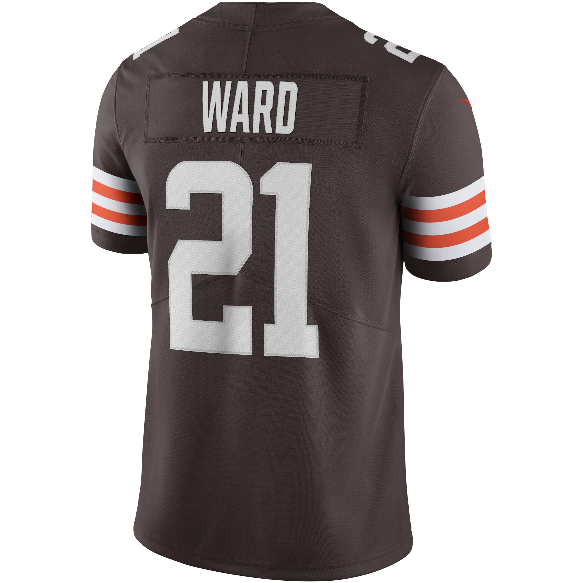 Denzel Ward Cleveland Browns  Vapor Limited Jersey - Brown