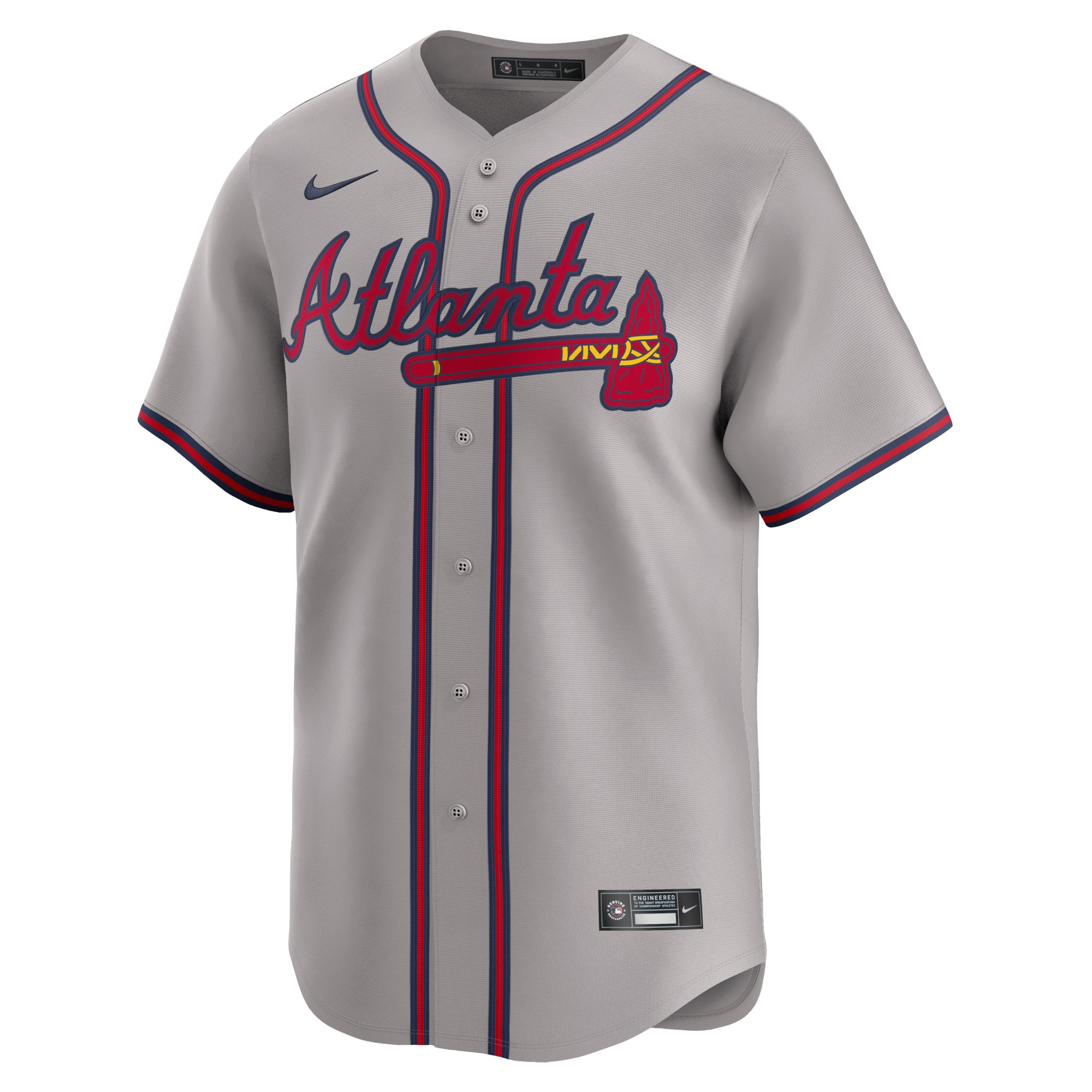 Matt Olson Atlanta Braves  Away Limited Player Jersey - Gray
