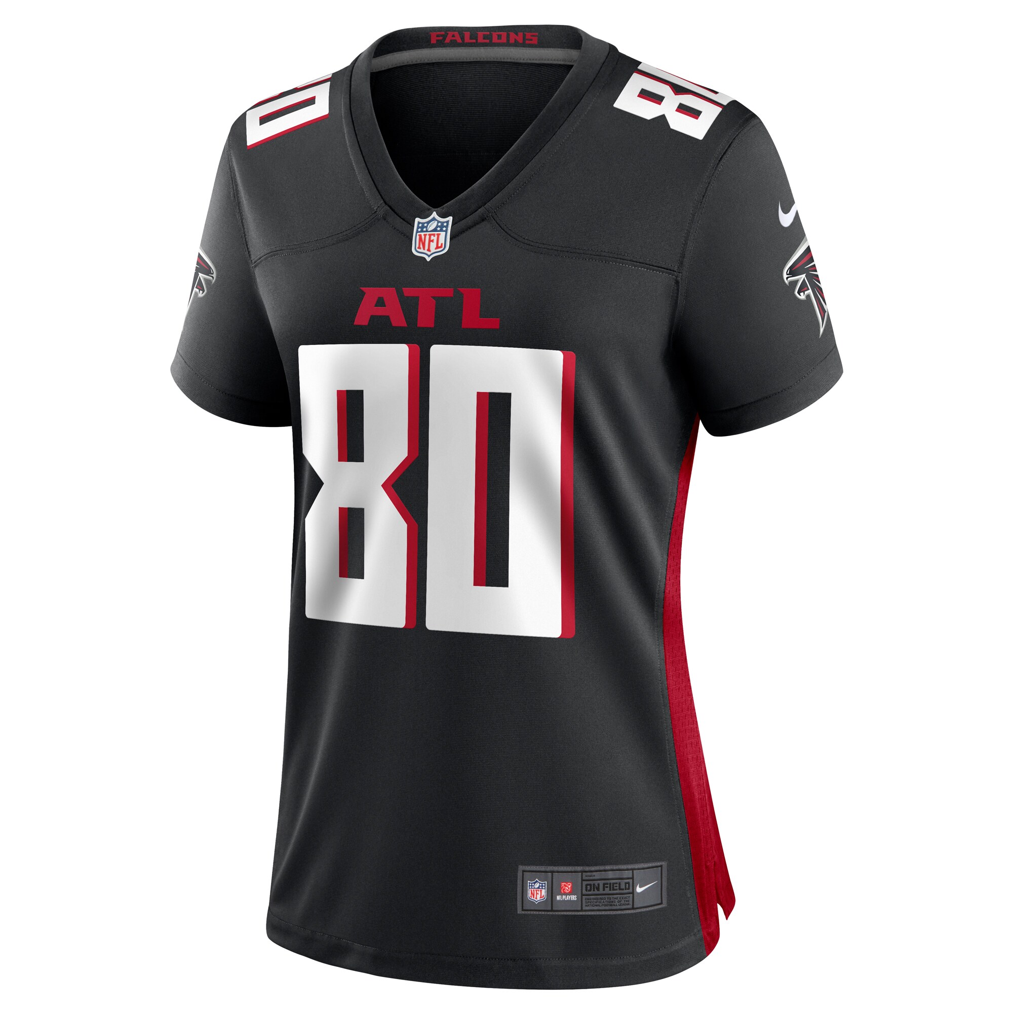 Josh Ali Atlanta Falcons  Women's Team Game Jersey -  Black