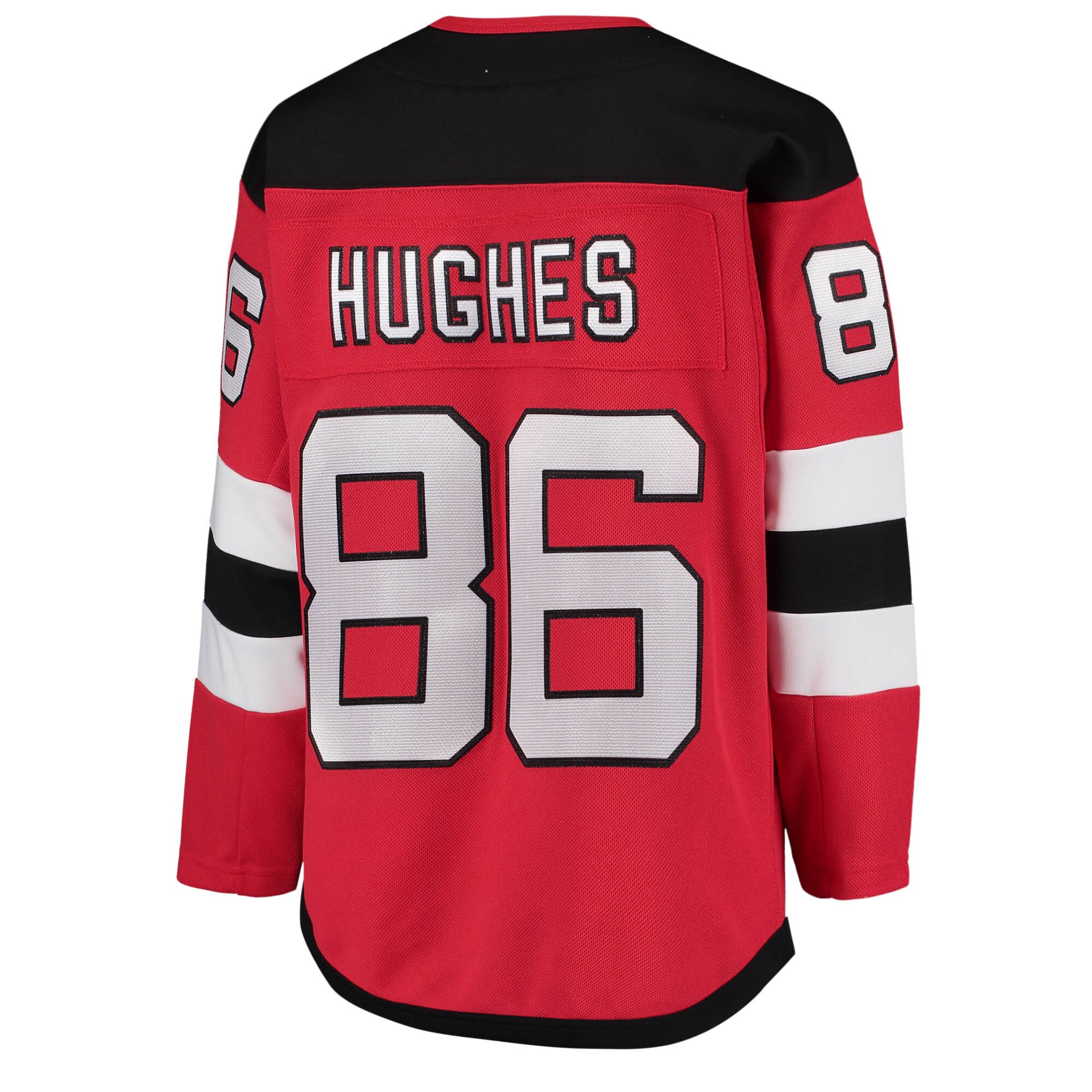 Jack Hughes New Jersey Devils Youth Home Premier Player Jersey - Red