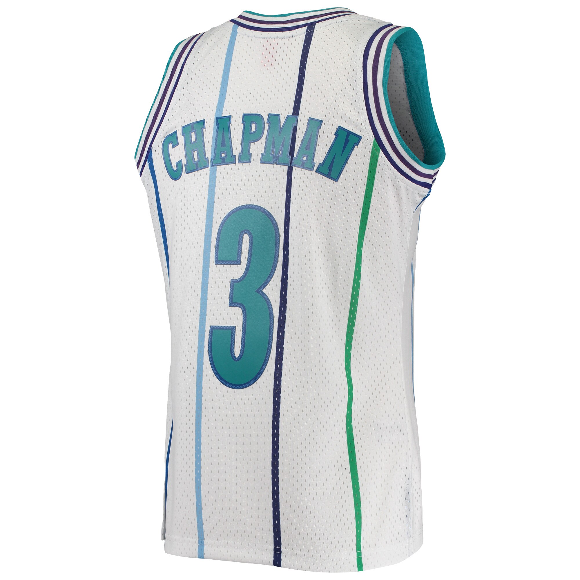 Rex Chapman Charlotte Hornets Mitchell & Ness 1988\/89 Hardwood Classics Swingman Jersey - White