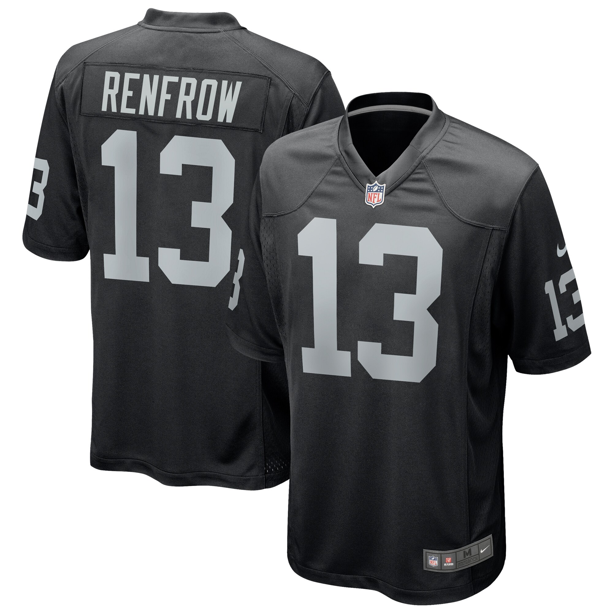 Hunter Renfrow Las Vegas Raiders  Game Player Jersey - Black