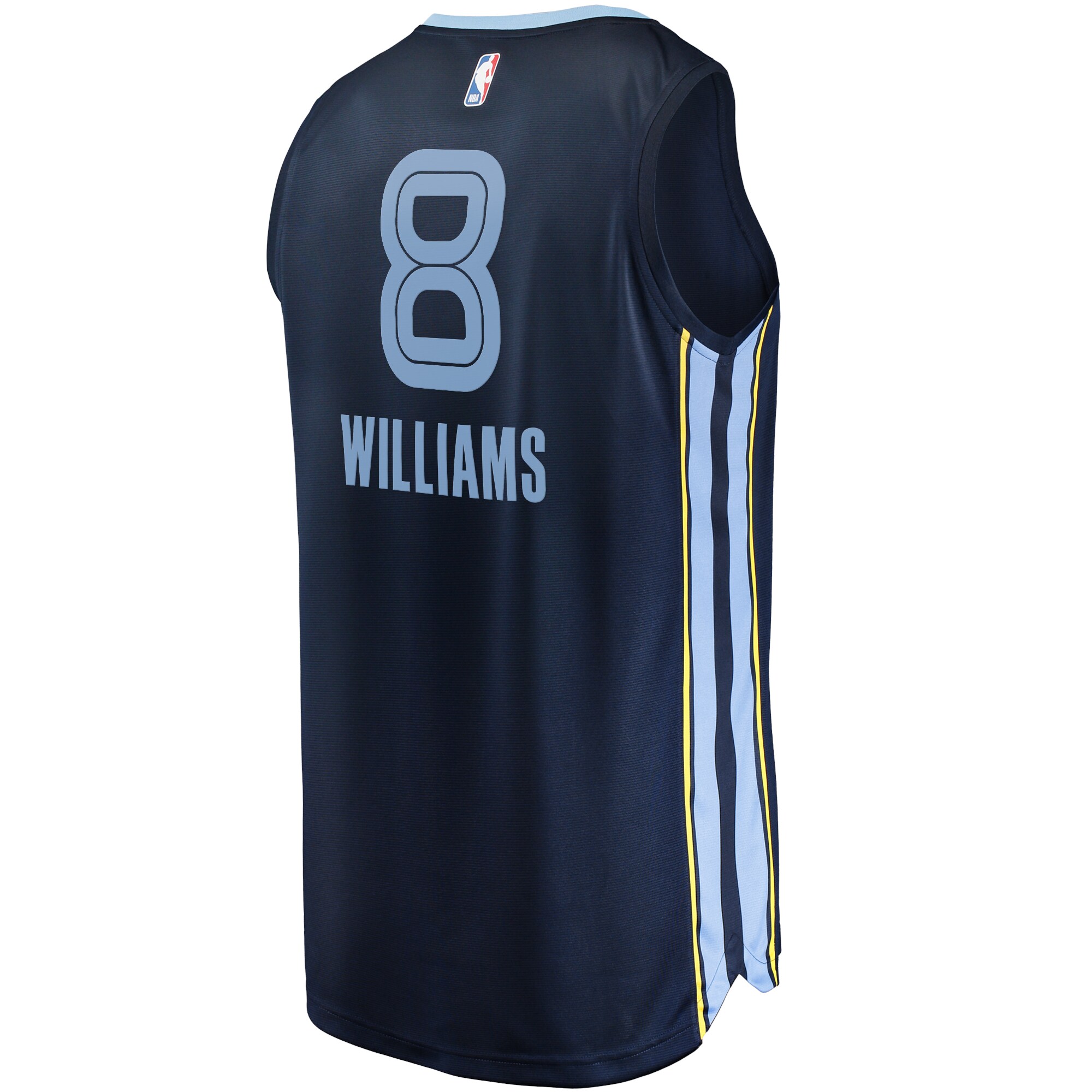 Memphis Grizzlies Fanatics Ziaire Williams Fast Break Replica Jersey Navy - Icon Edition