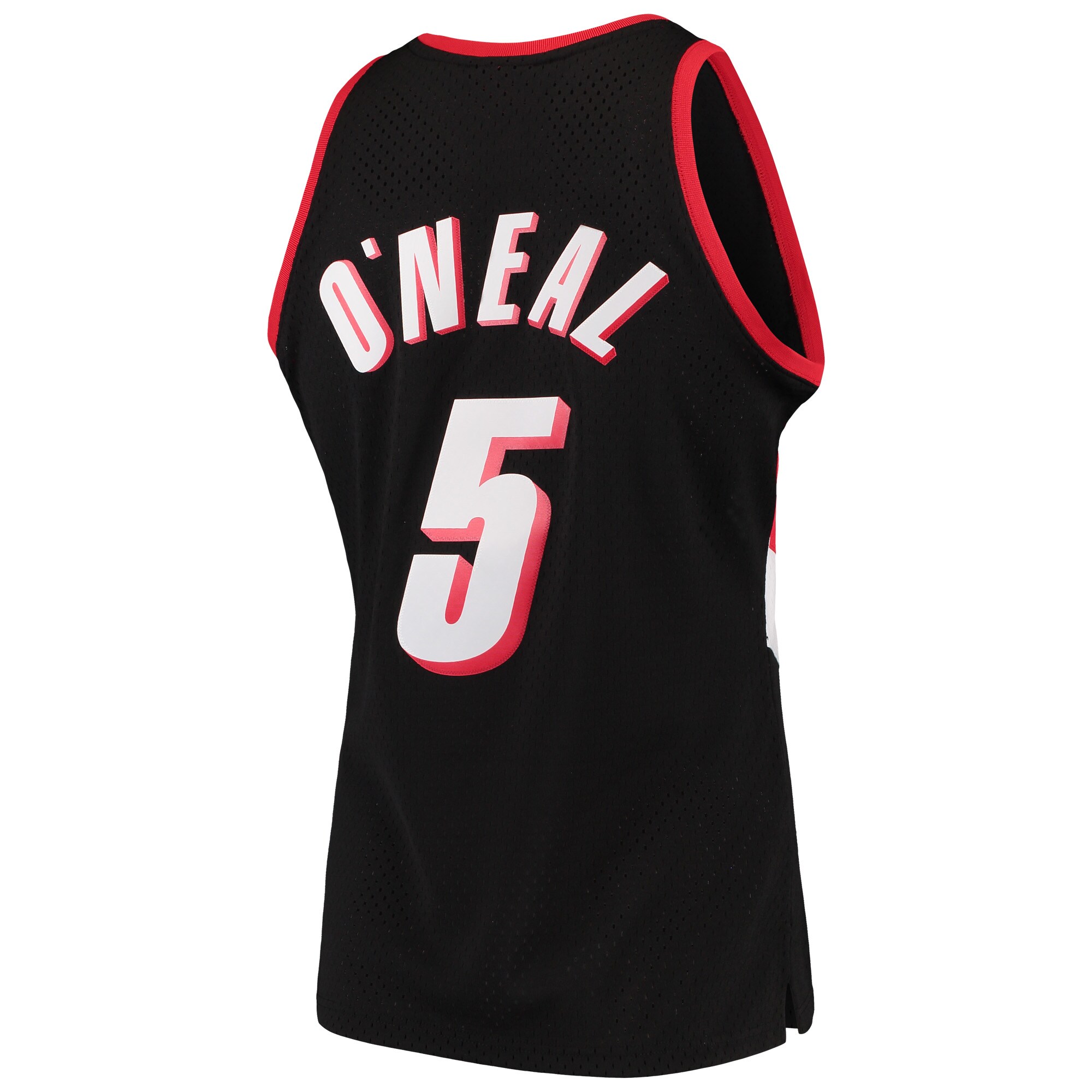 Jermaine O'Neal Portland Trail Blazers Mitchell & Ness 1999\/00 Hardwood Classics Swingman Jersey - Black
