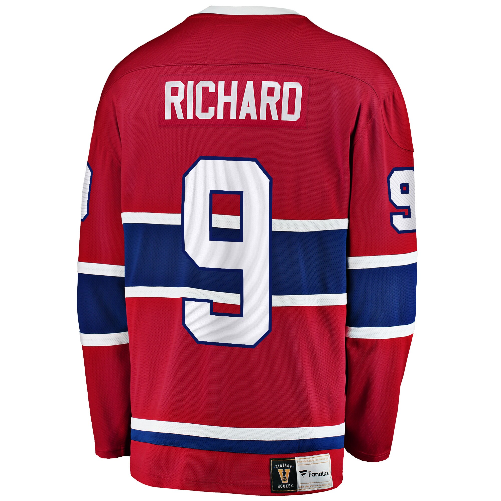 Maurice Richard Montreal Canadiens Fanatics Premier Breakaway Retired Player Jersey - Red
