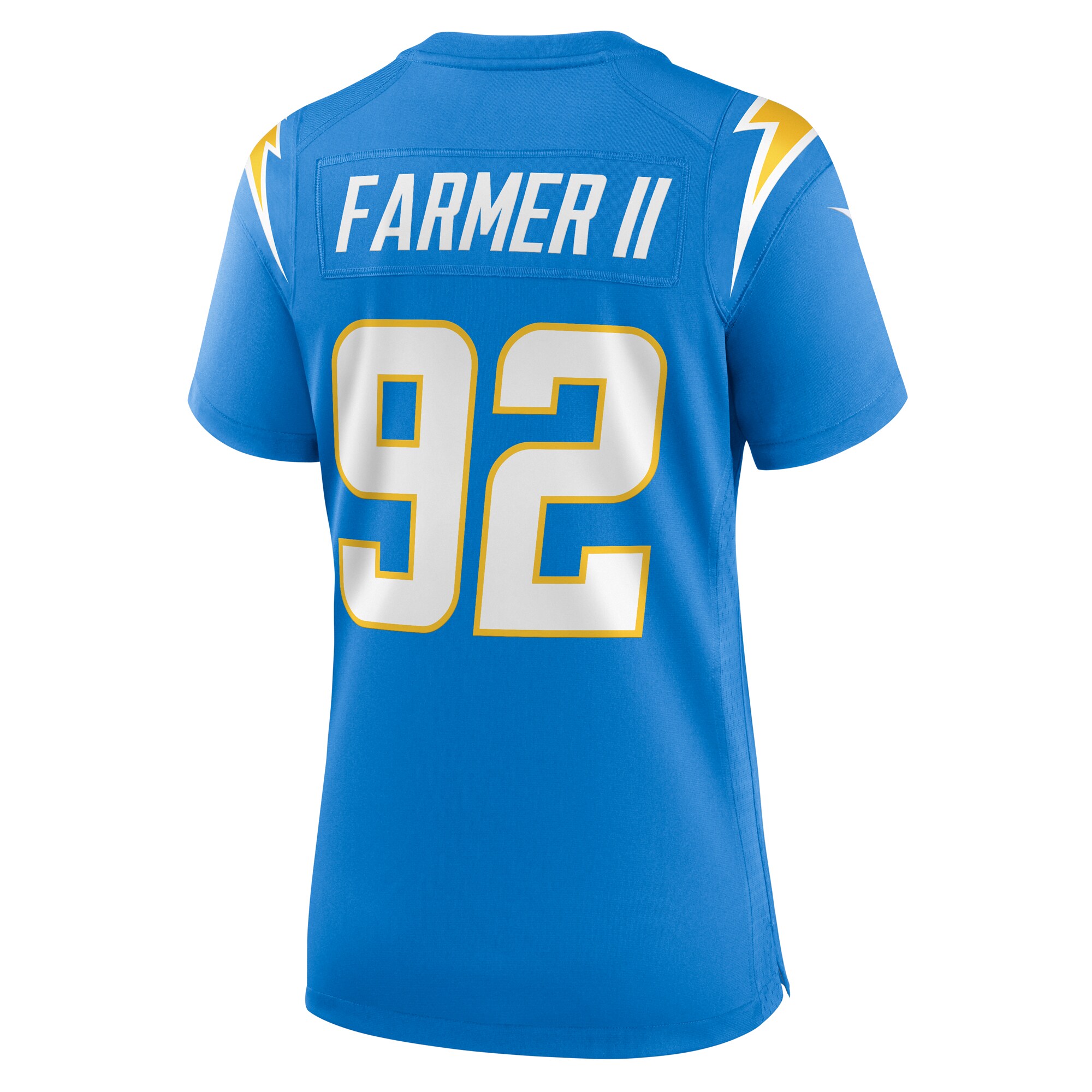 Andrew Farmer Los Angeles Chargers  Women's Team Game Jersey -  Powder Blue