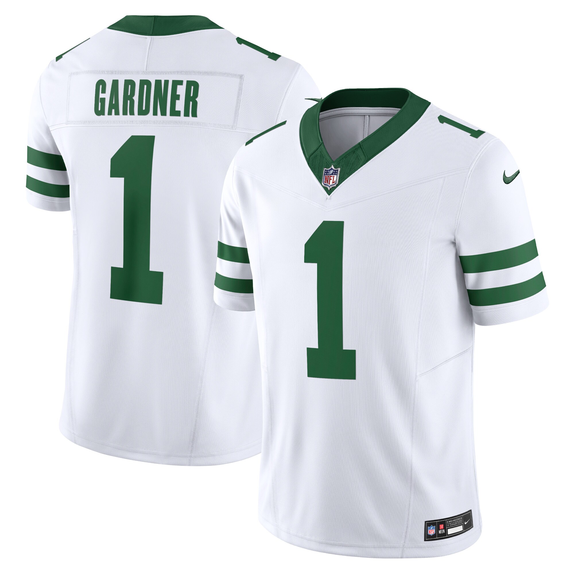 Ahmad Sauce Gardner New York Jets  Vapor F.U.S.E. Limited Jersey  - Legacy White