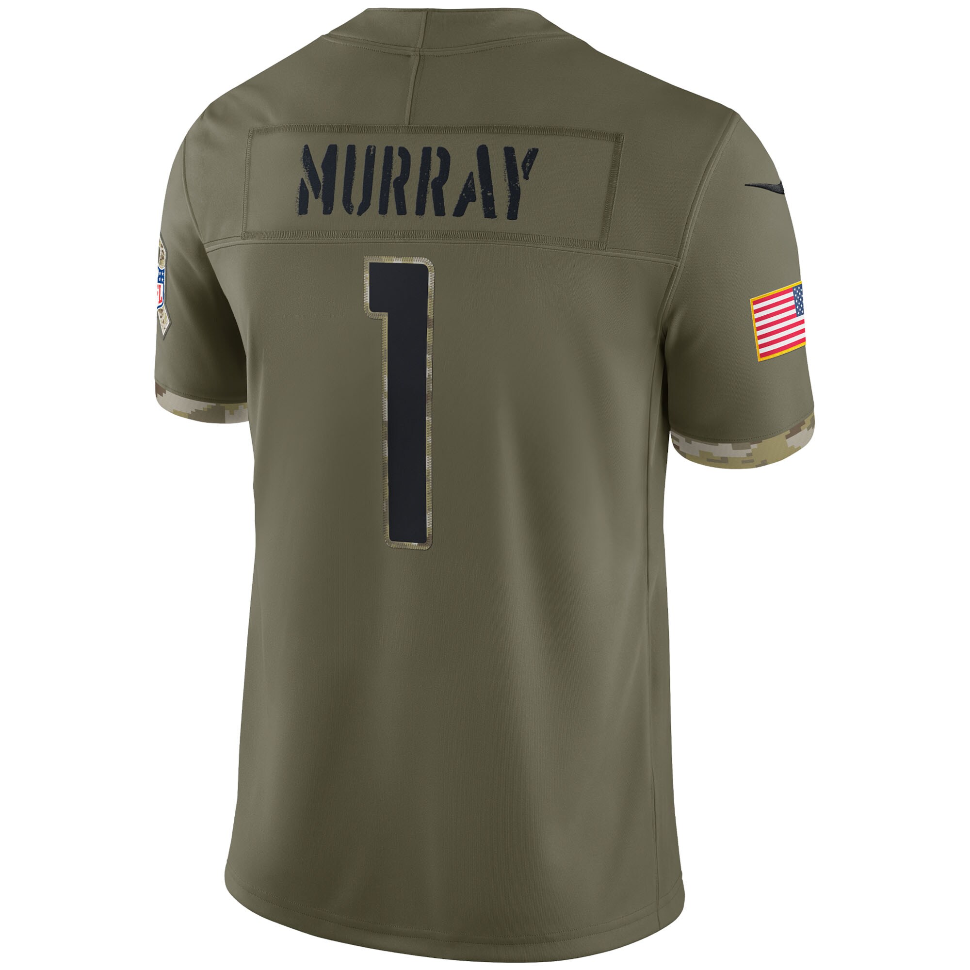 Kyler Murray Arizona Cardinals  2022 Salute To Service Limited Jersey - Olive