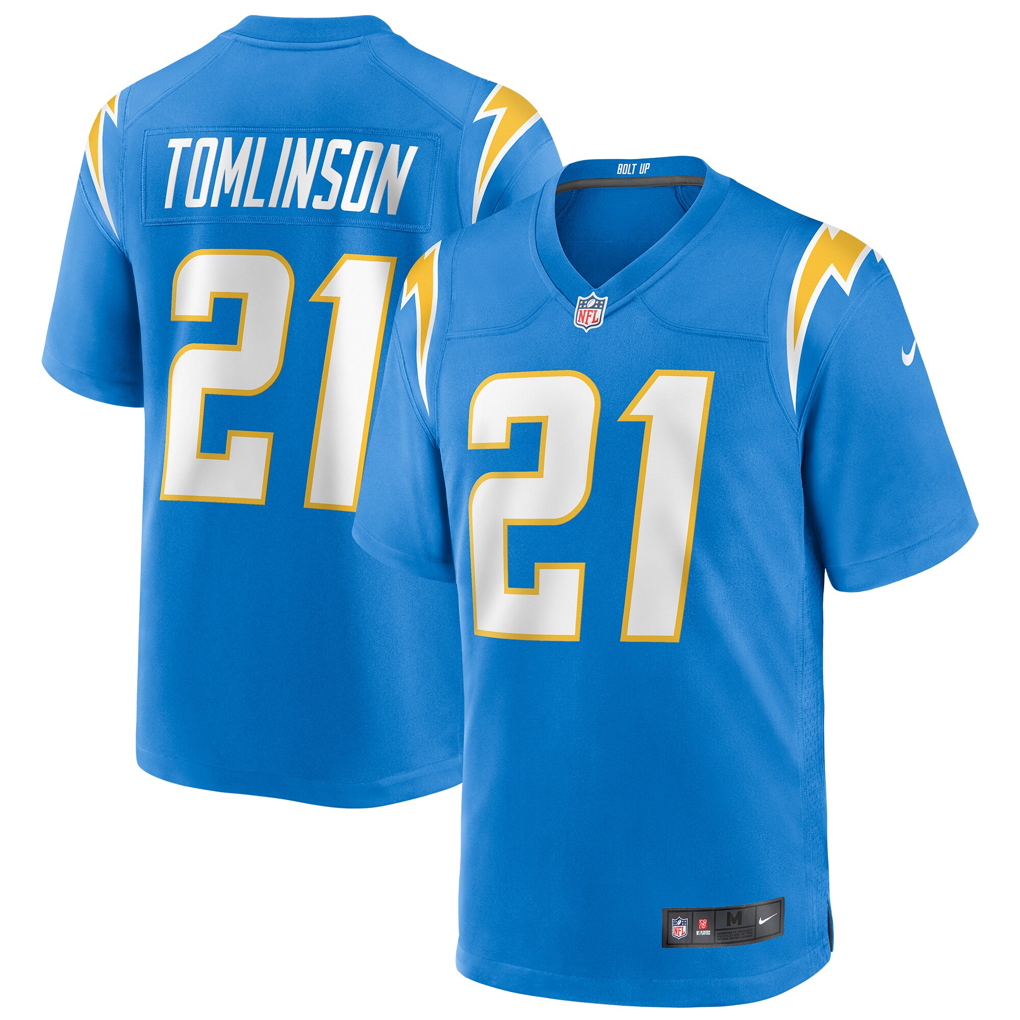 LaDainian Tomlinson Los Angeles Chargers  Game Retired Player Jersey - Powder Blue
