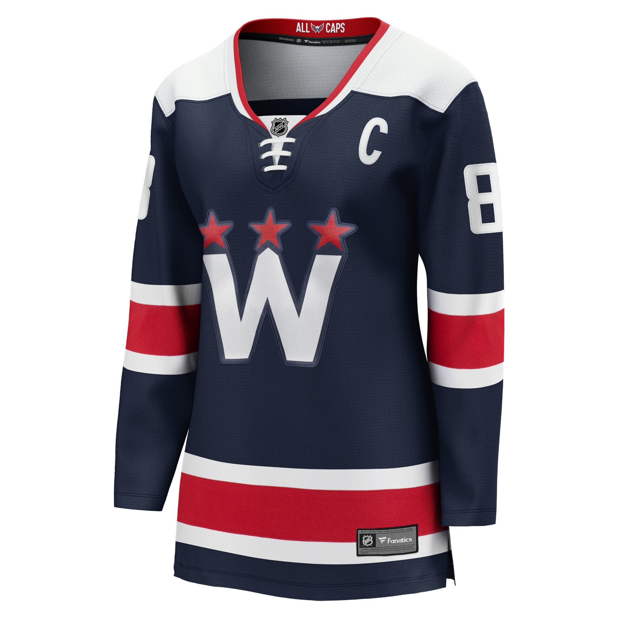 Alexander Ovechkin Washington Capitals Fanatics Women's Alternate Premier Breakaway Player Jersey - Navy