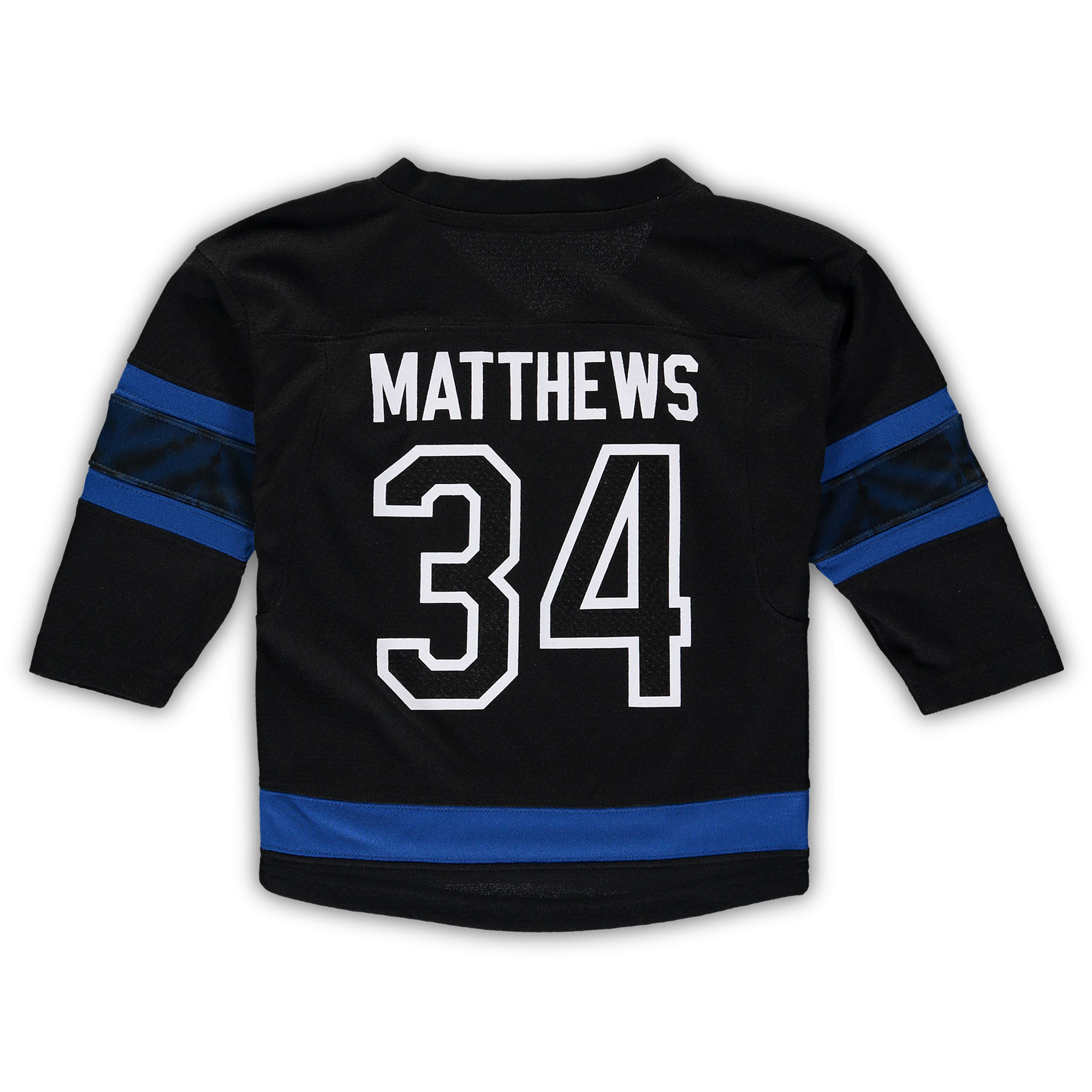 Auston Matthews Toronto Maple Leafs Toddler Alternate Replica Player Jersey - Black