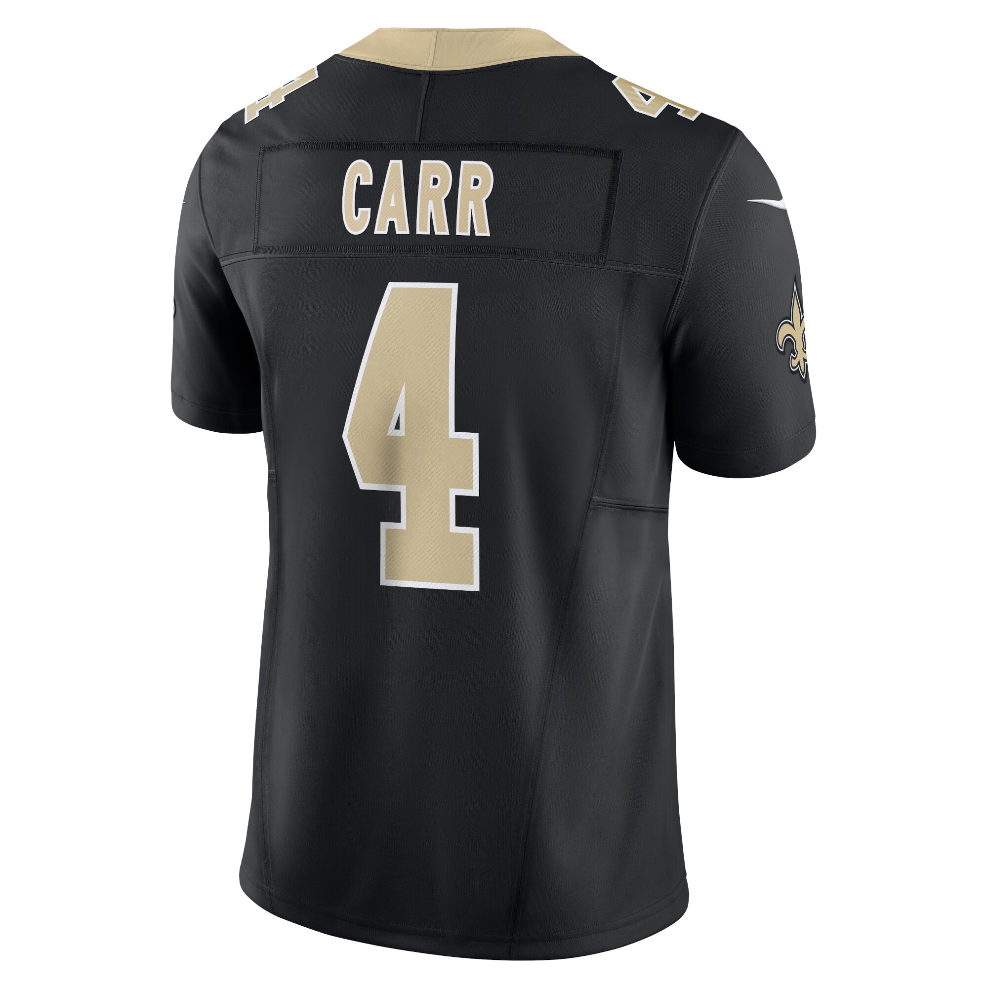 Derek Carr New Orleans Saints  Vapor F.U.S.E. Limited Jersey - Black
