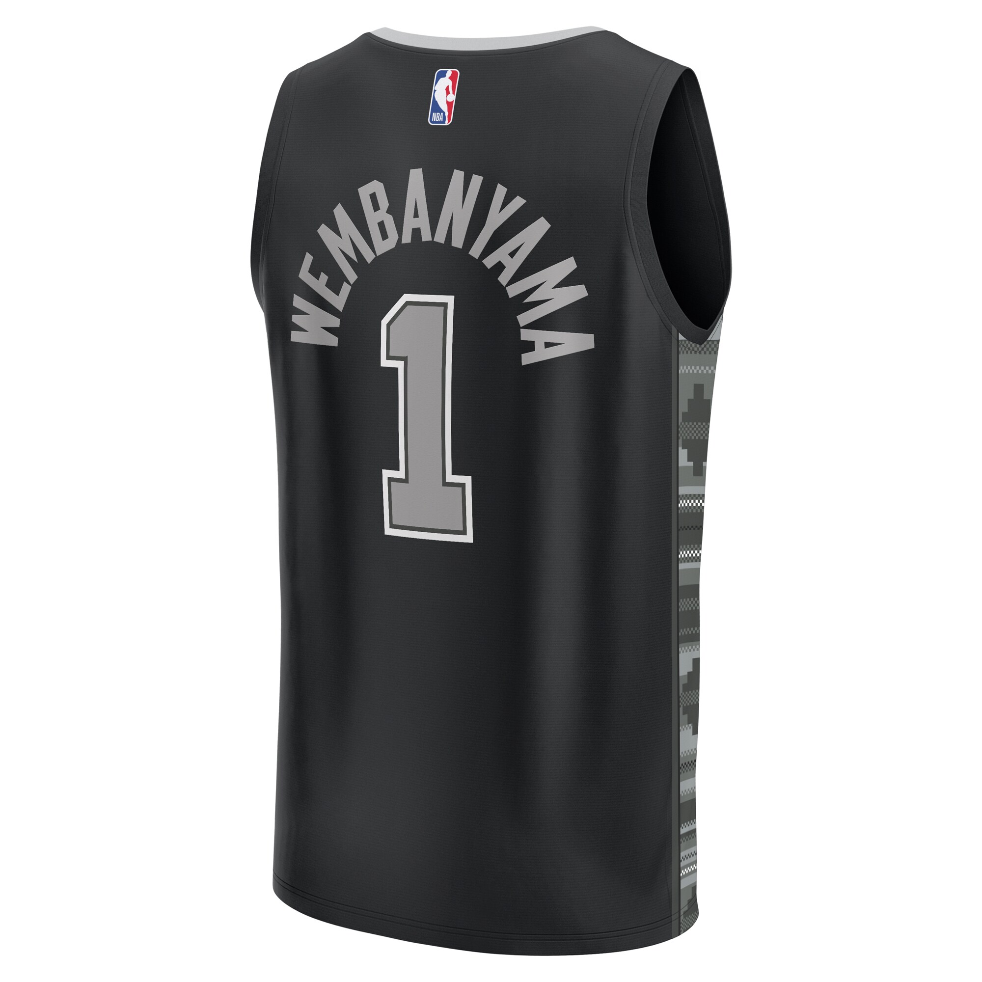 Victor Wembanyama San Antonio Spurs Fanatics Youth Fast Break Player Jersey - Statement Edition - Black