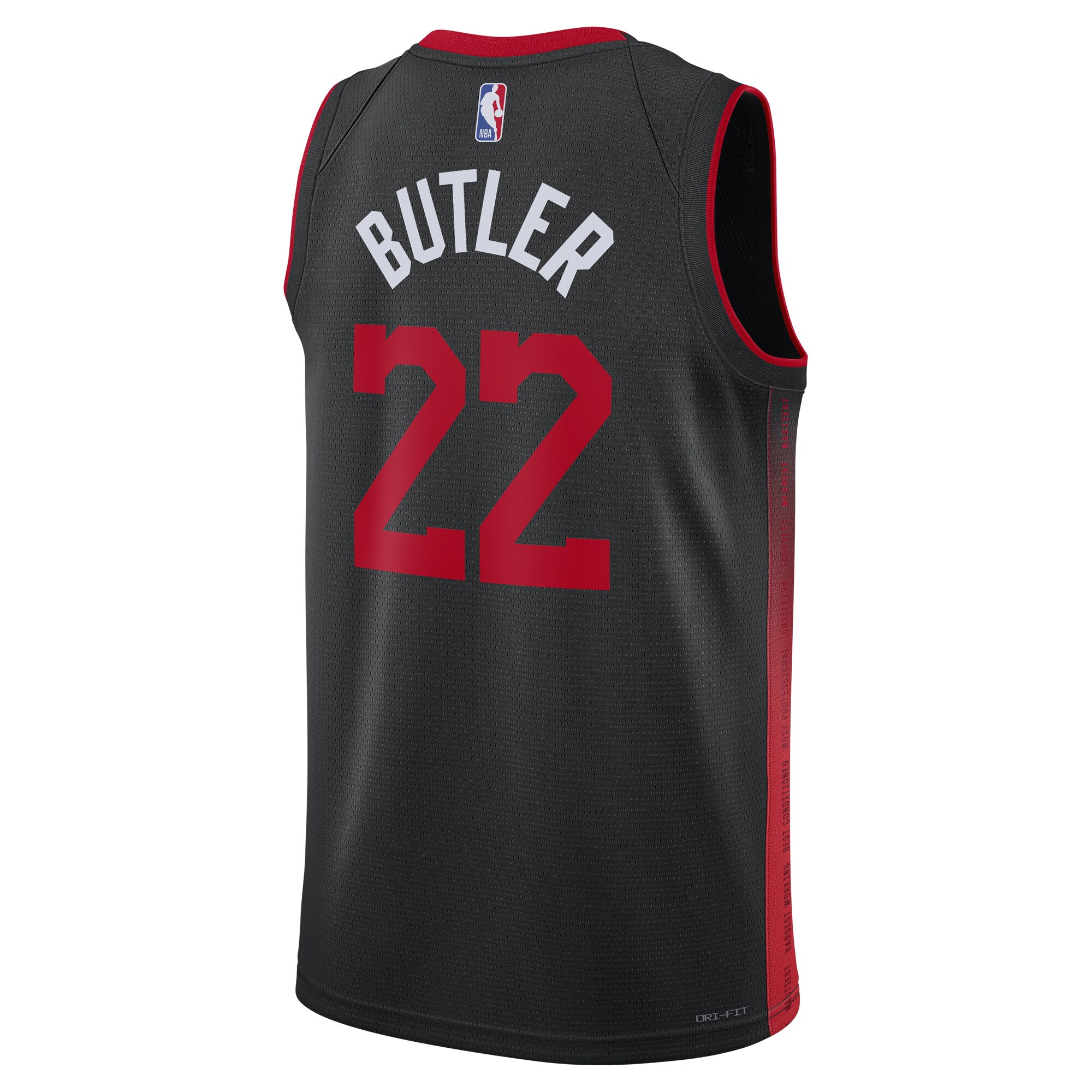 Jimmy Butler Miami Heat  Unisex 2023\/24 Swingman Jersey - Black - City Edition