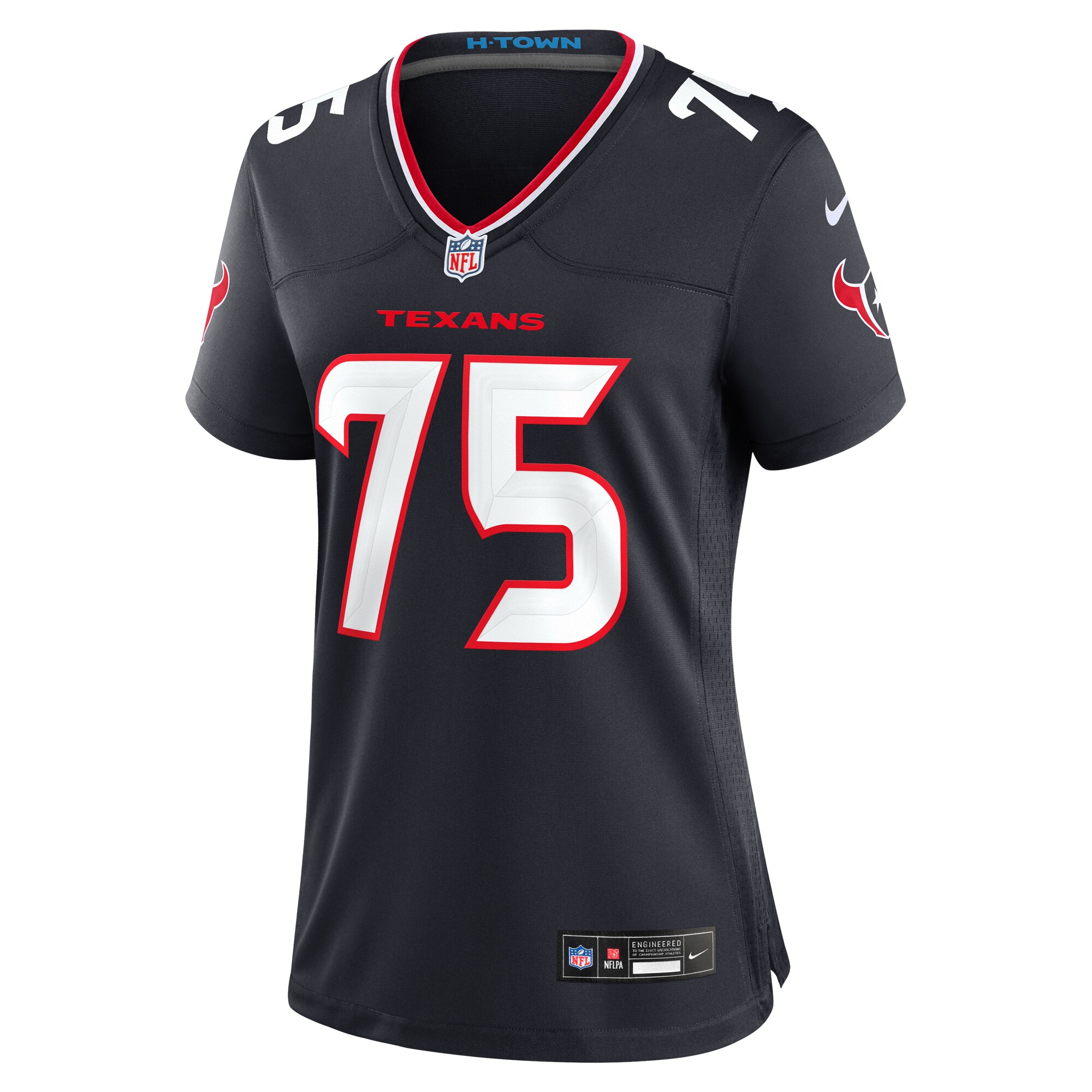 David Sharpe Houston Texans  Women's Team Game Jersey -  Navy
