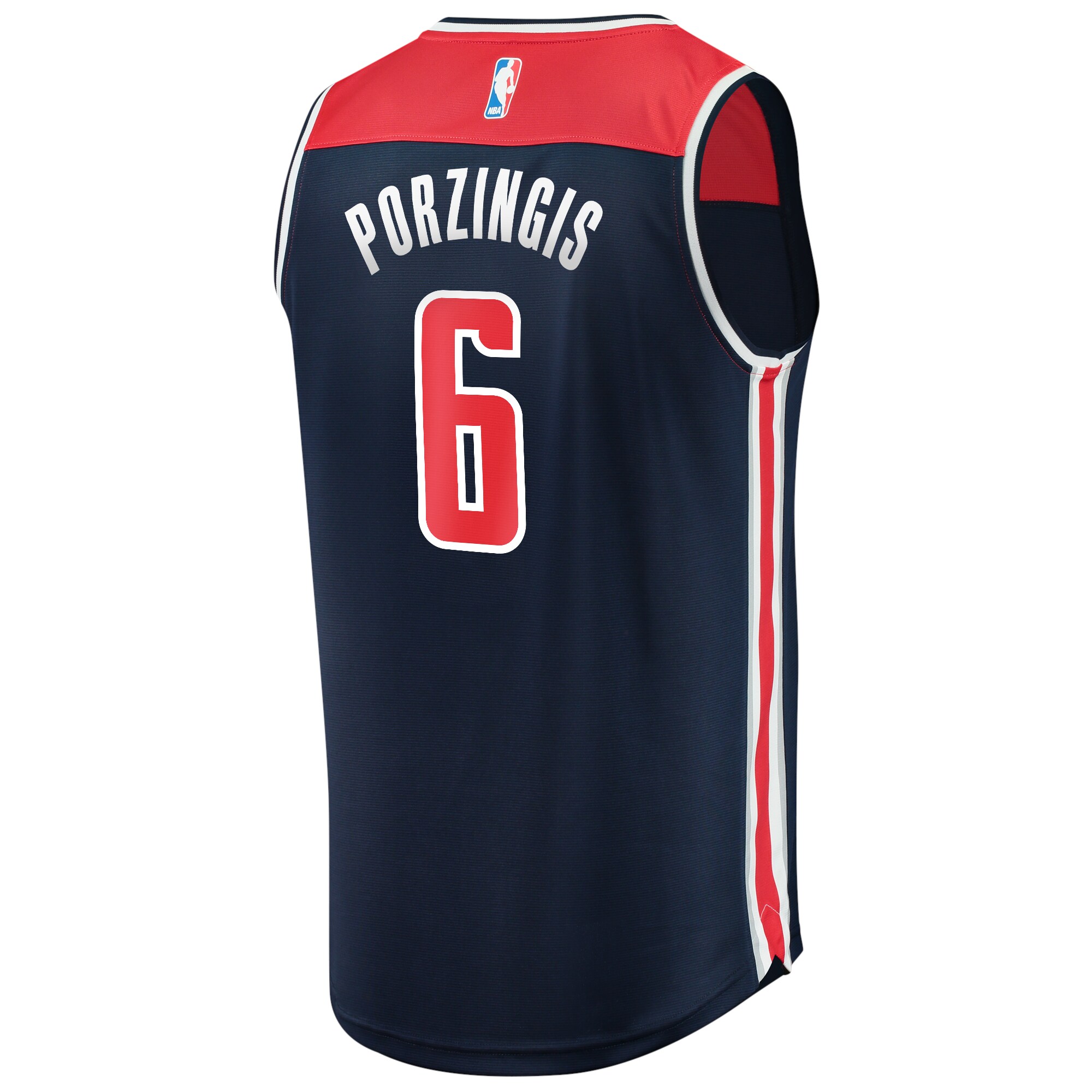 Kristaps Porzingis Washington Wizards Fanatics Fast Break Replica Player Jersey - Statement Edition - Navy