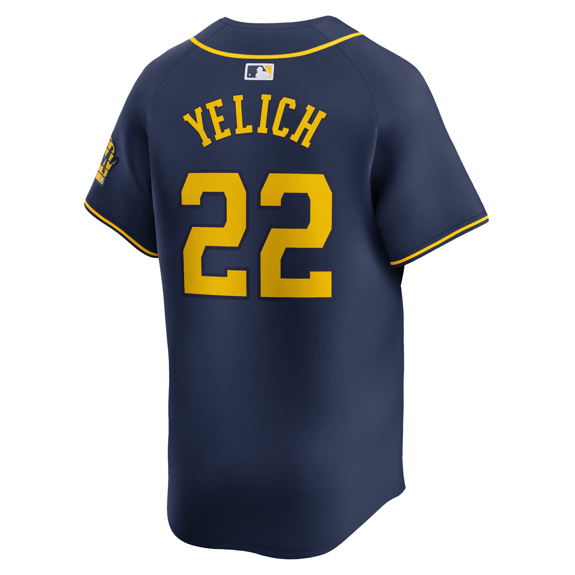 Christian Yelich Milwaukee Brewers  Alternate Limited Player Jersey\u00c2\u00a0\u00e2\u20ac\u201c Navy