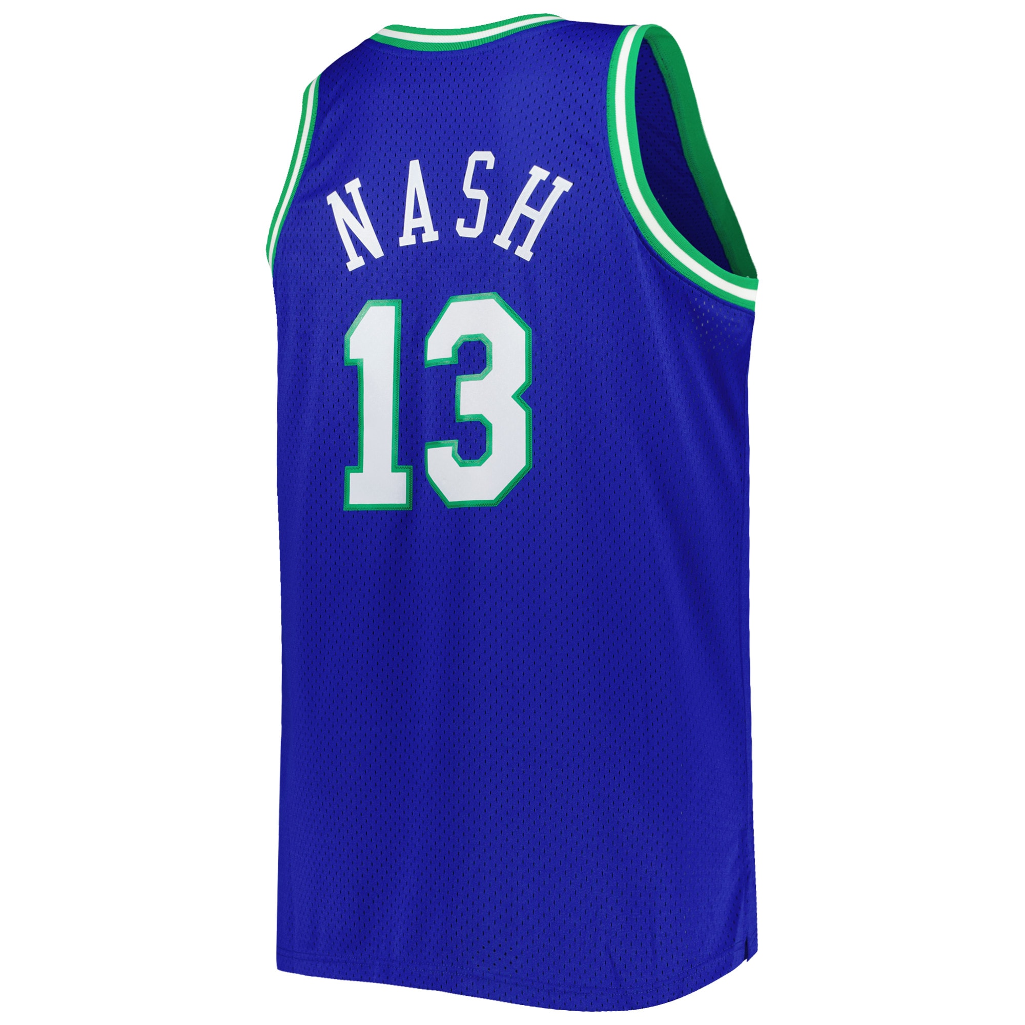 Steve Nash Dallas Mavericks Mitchell & Ness Big & Tall Hardwood Classics 1998\/99 Swingman Jersey - Blue