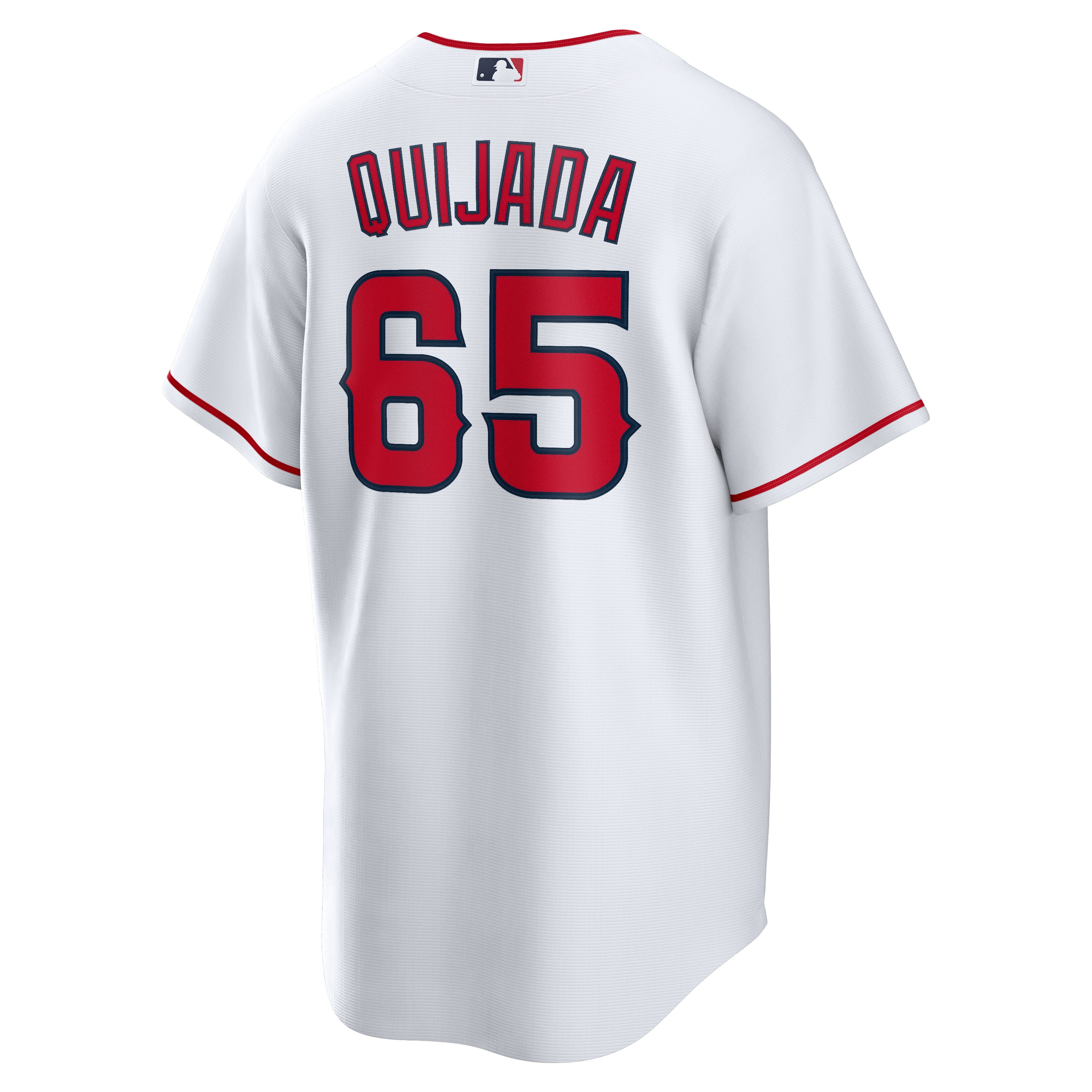 Jos\u00c3\u00a9 Quijada Los Angeles Angels  Home  Replica Player Jersey - White