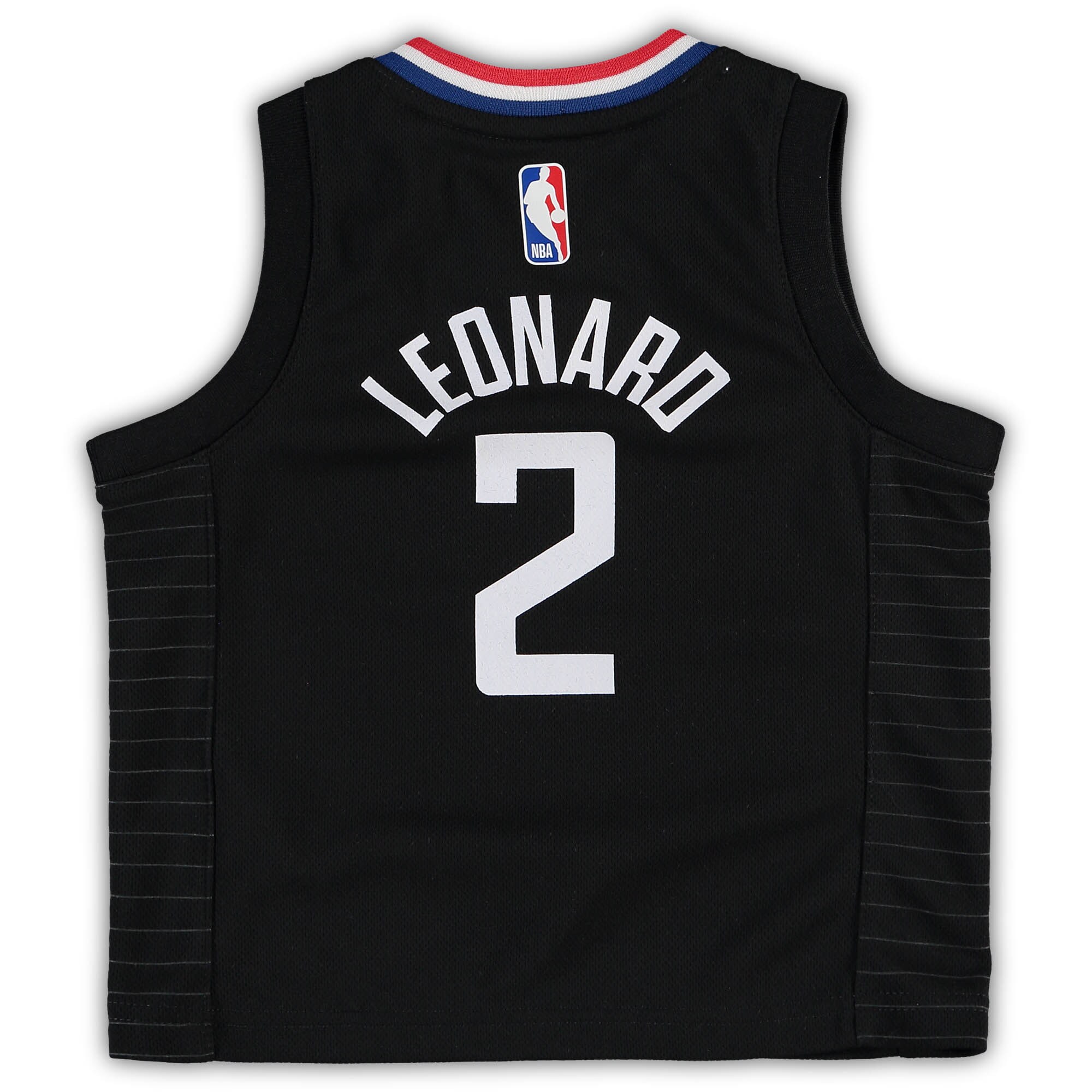 Kawhi Leonard LA Clippers Jordan Brand Toddler 2020\/21 Jersey - Black - Statement Edition