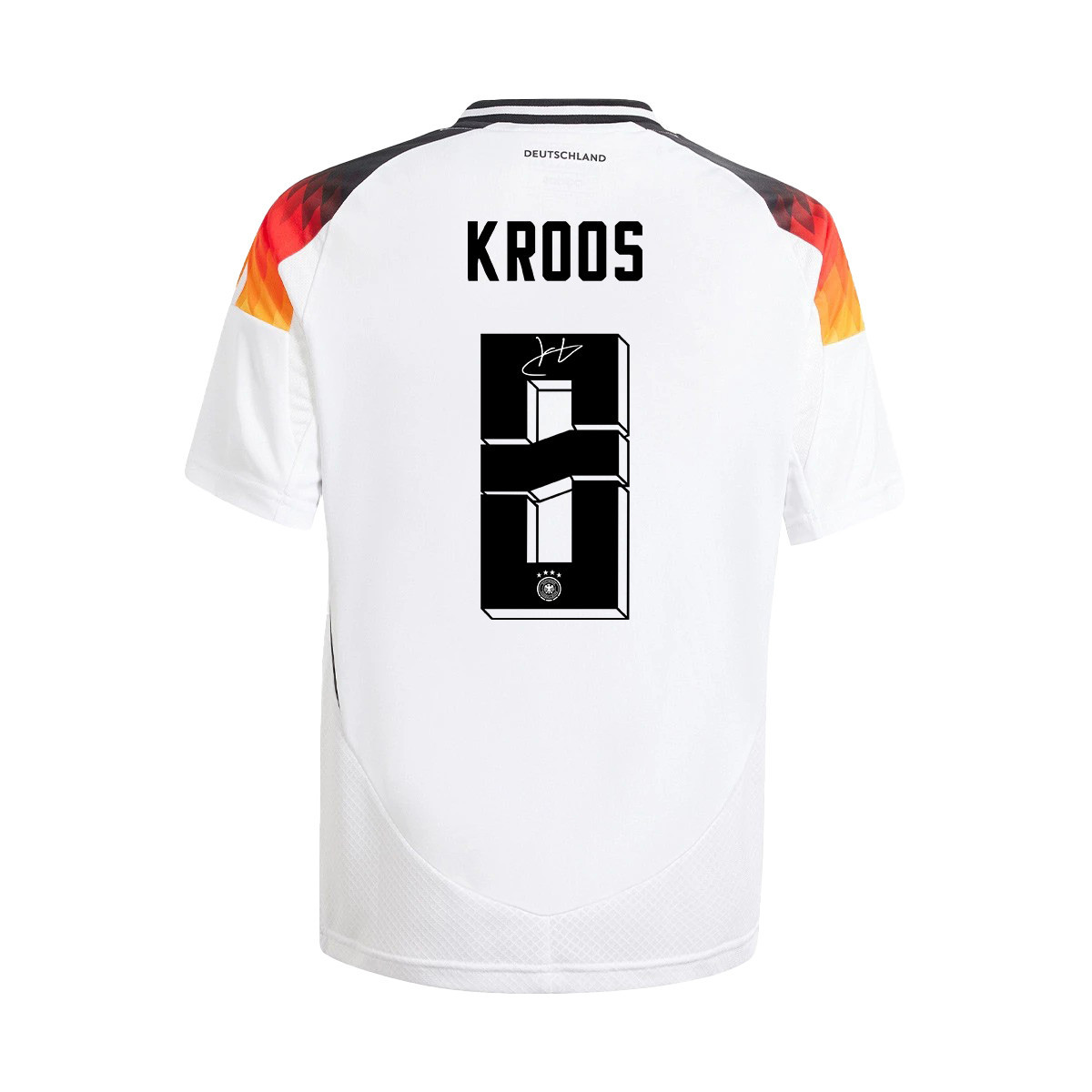 Toni Kroos 8 Signed Germany National Team 2024/25 YOUTH Jersey Autographed - Home