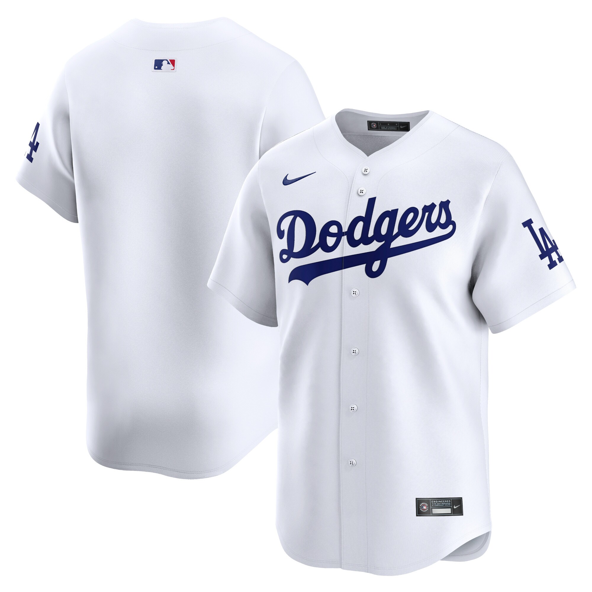 Los Angeles Dodgers  Youth Home Limited Jersey - White