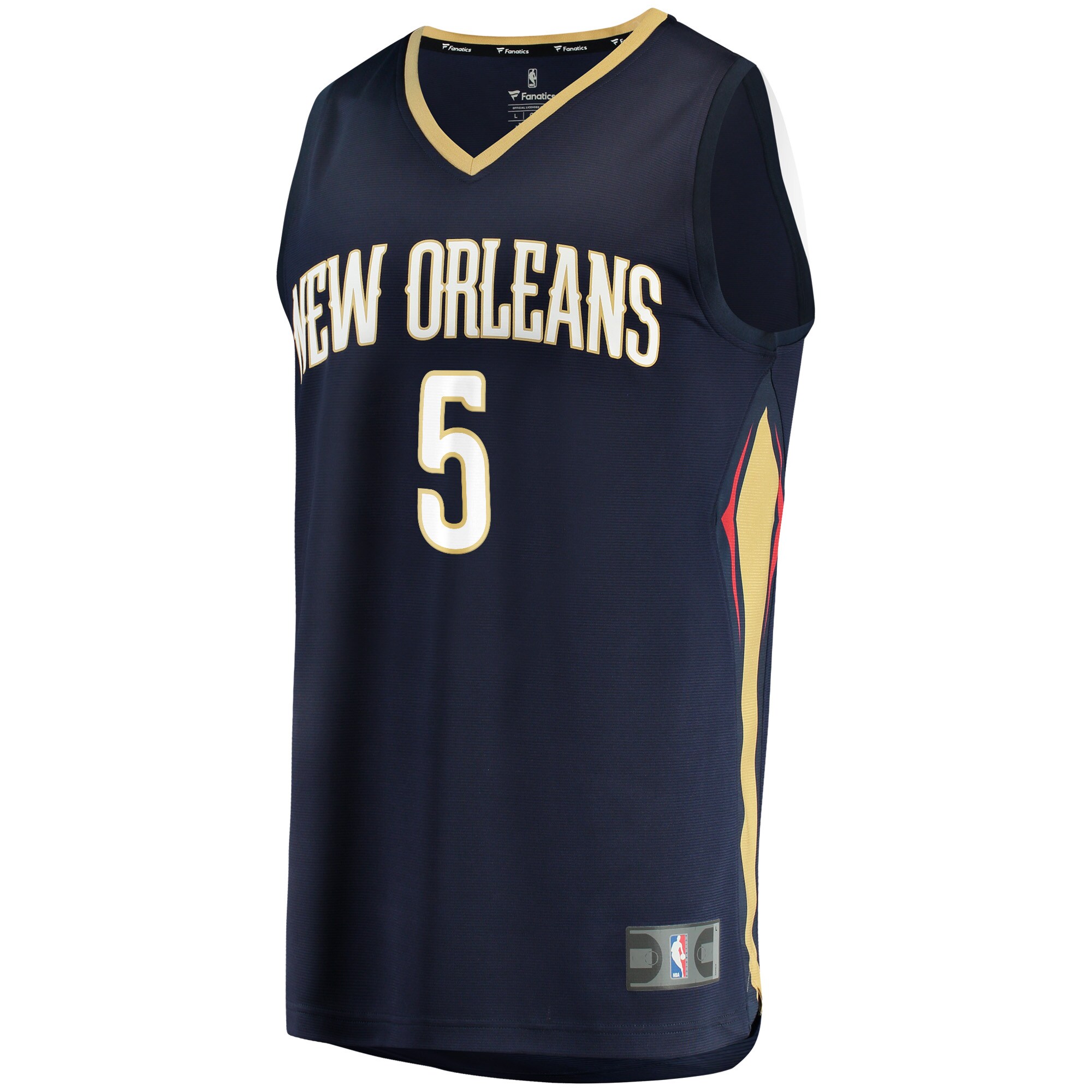 Herbert Jones New Orleans Pelicans Fanatics Fast Break Replica Jersey - Icon Edition - Navy