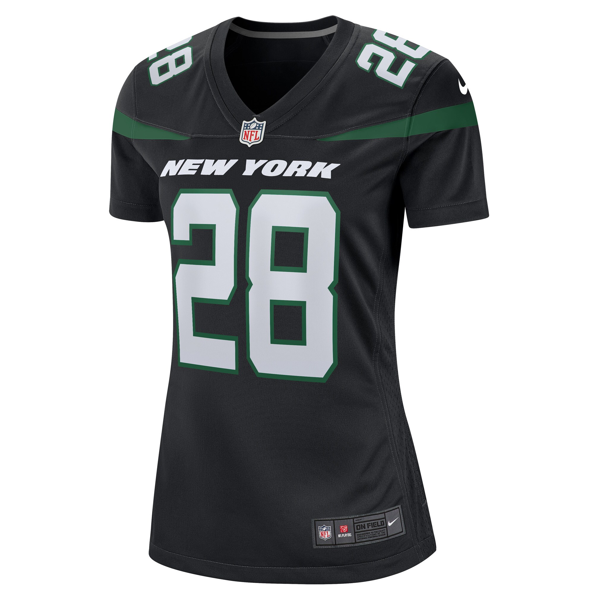 Curtis Martin New York Jets  Women's Retired Player Jersey - Black