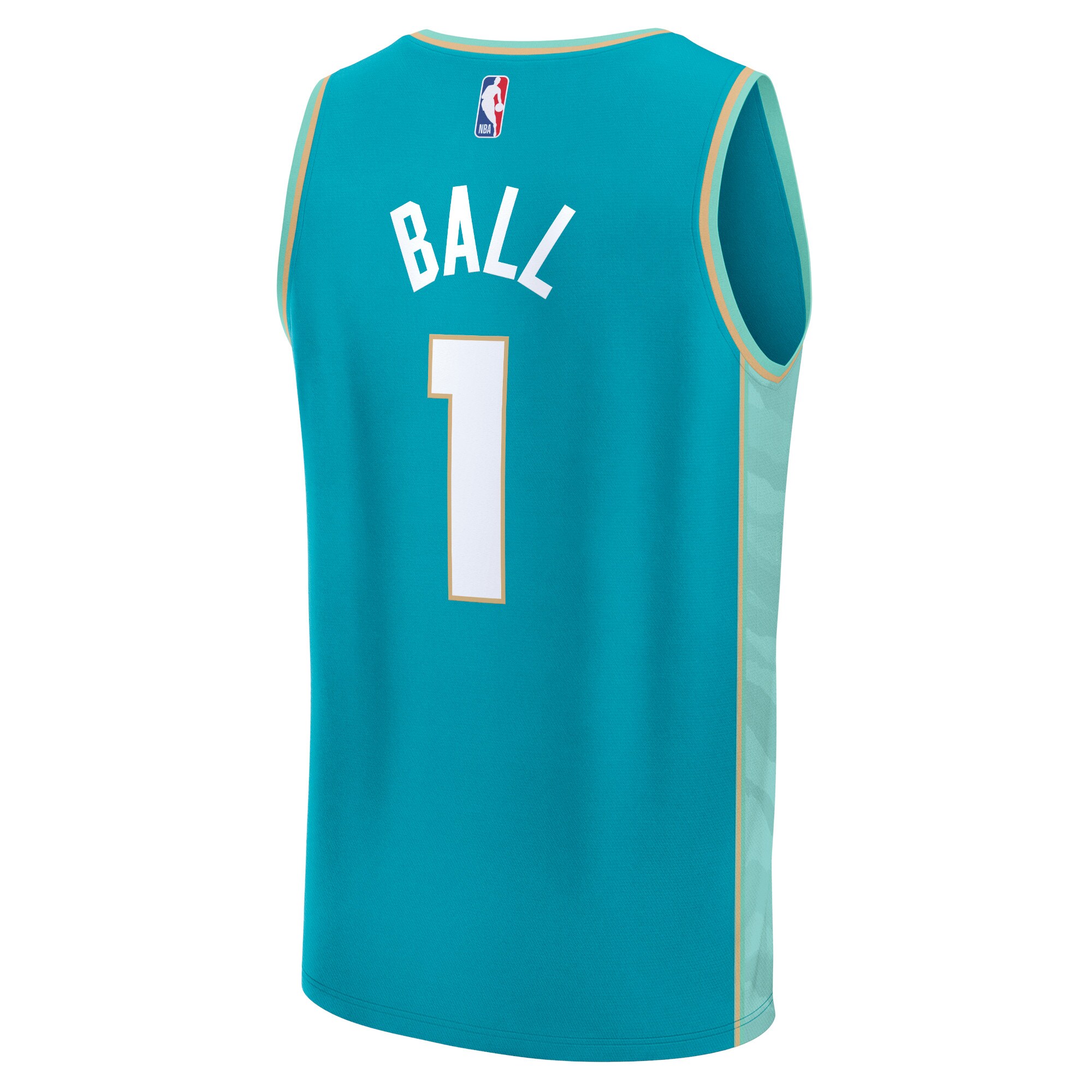 LaMelo Ball Charlotte Hornets Fanatics Fast Break Jersey - Teal - City Edition