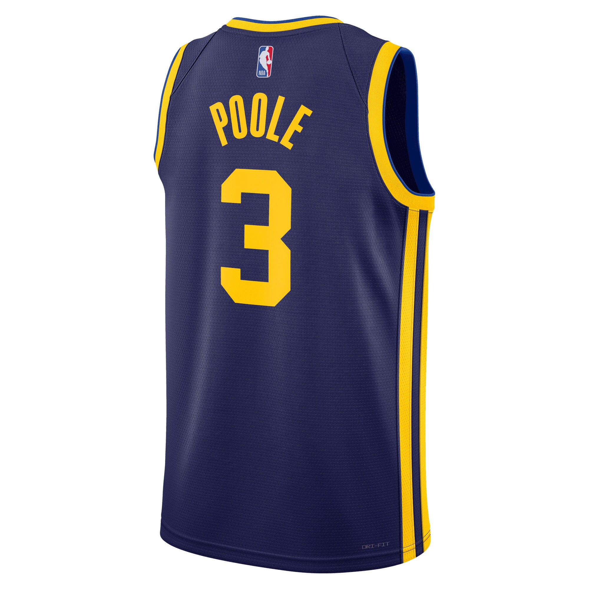 Jordan Poole Golden State Warriors Jordan Brand Unisex Swingman Jersey - Statement Edition - Navy
