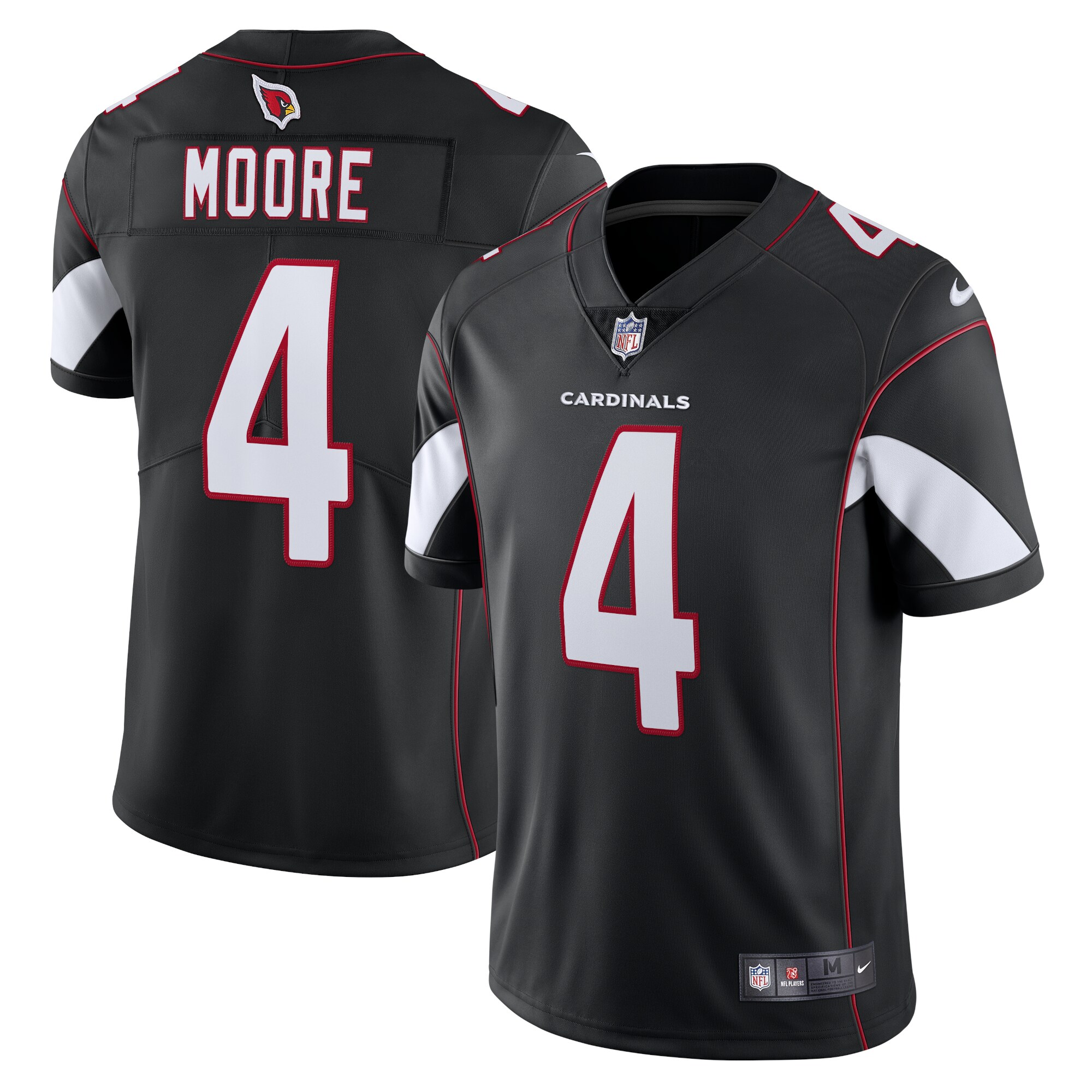 Rondale Moore Arizona Cardinals  Alternate Vapor Limited Jersey - Black