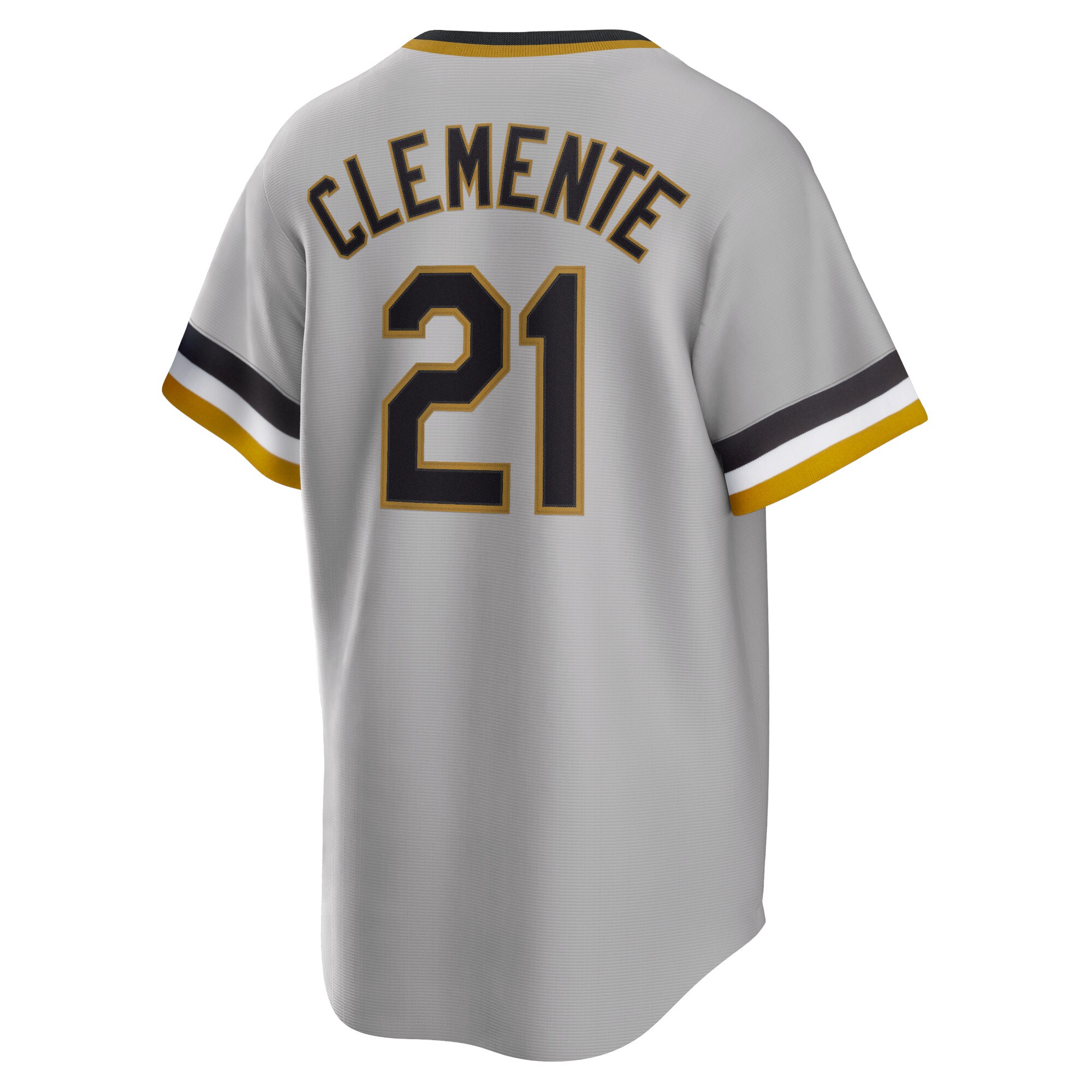 Roberto Clemente Pittsburgh Pirates  Road Cooperstown Collection Player Jersey - Gray