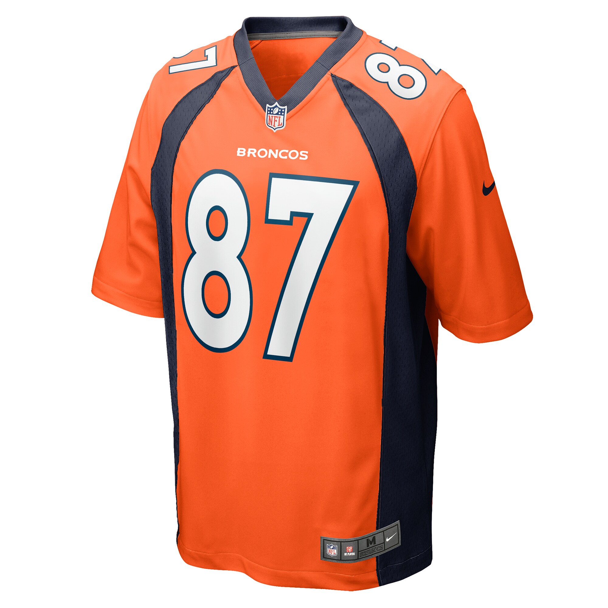 David Sills Denver Broncos  Team Game Jersey -  Orange