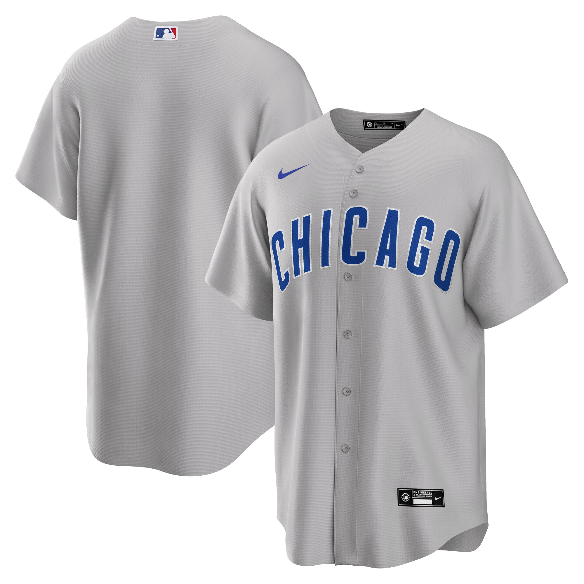 Chicago Cubs  Road Replica Team Jersey - Gray