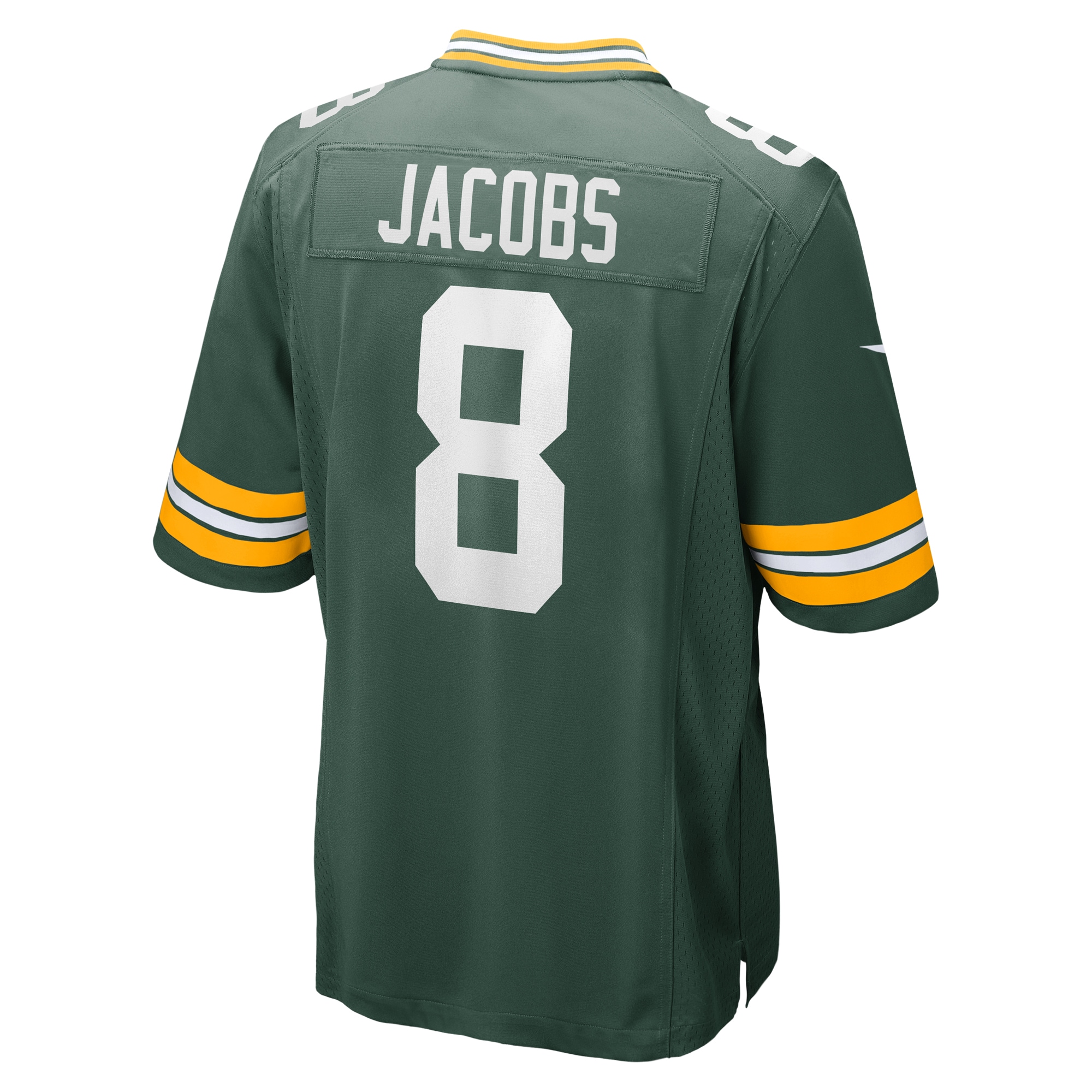 Josh Jacobs Green Bay Packers  Team Game Jersey -  Green