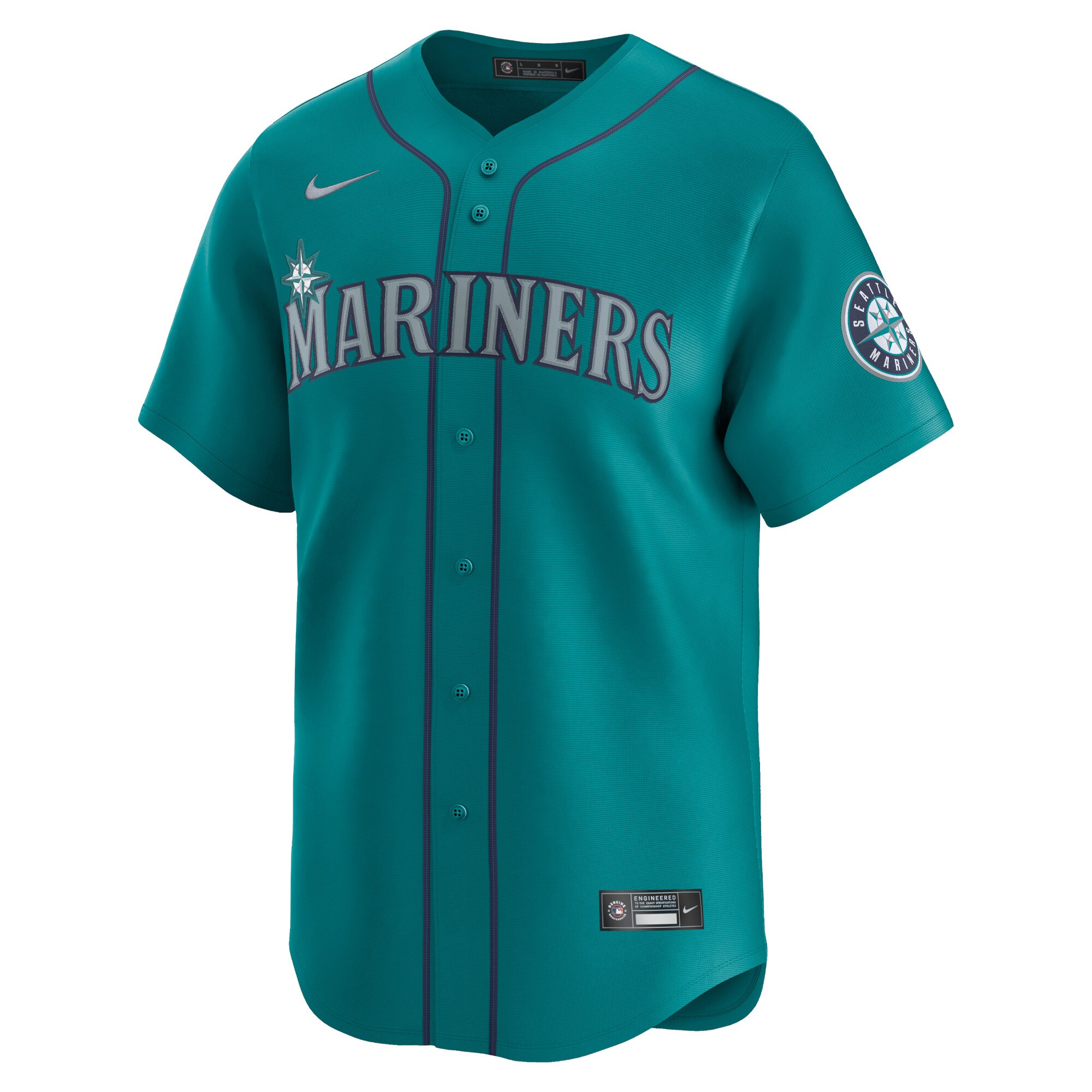 Julio Rodr\u00c3\u00adguez Seattle Mariners  Alternate Limited Player Jersey\u00c2\u00a0\u00e2\u20ac\u201c Aqua