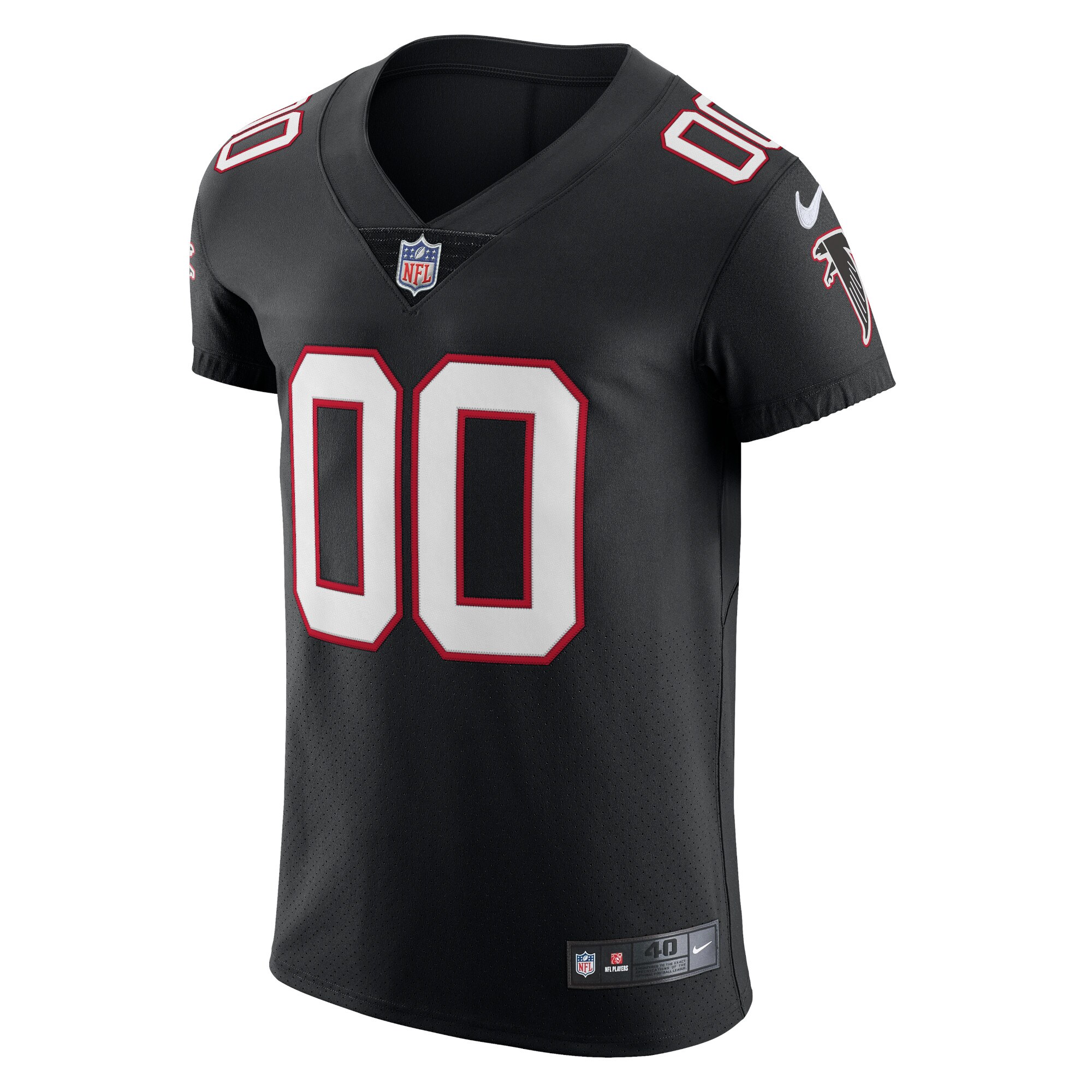 Atlanta Falcons  Alternate Vapor Elite Custom Jersey - Black
