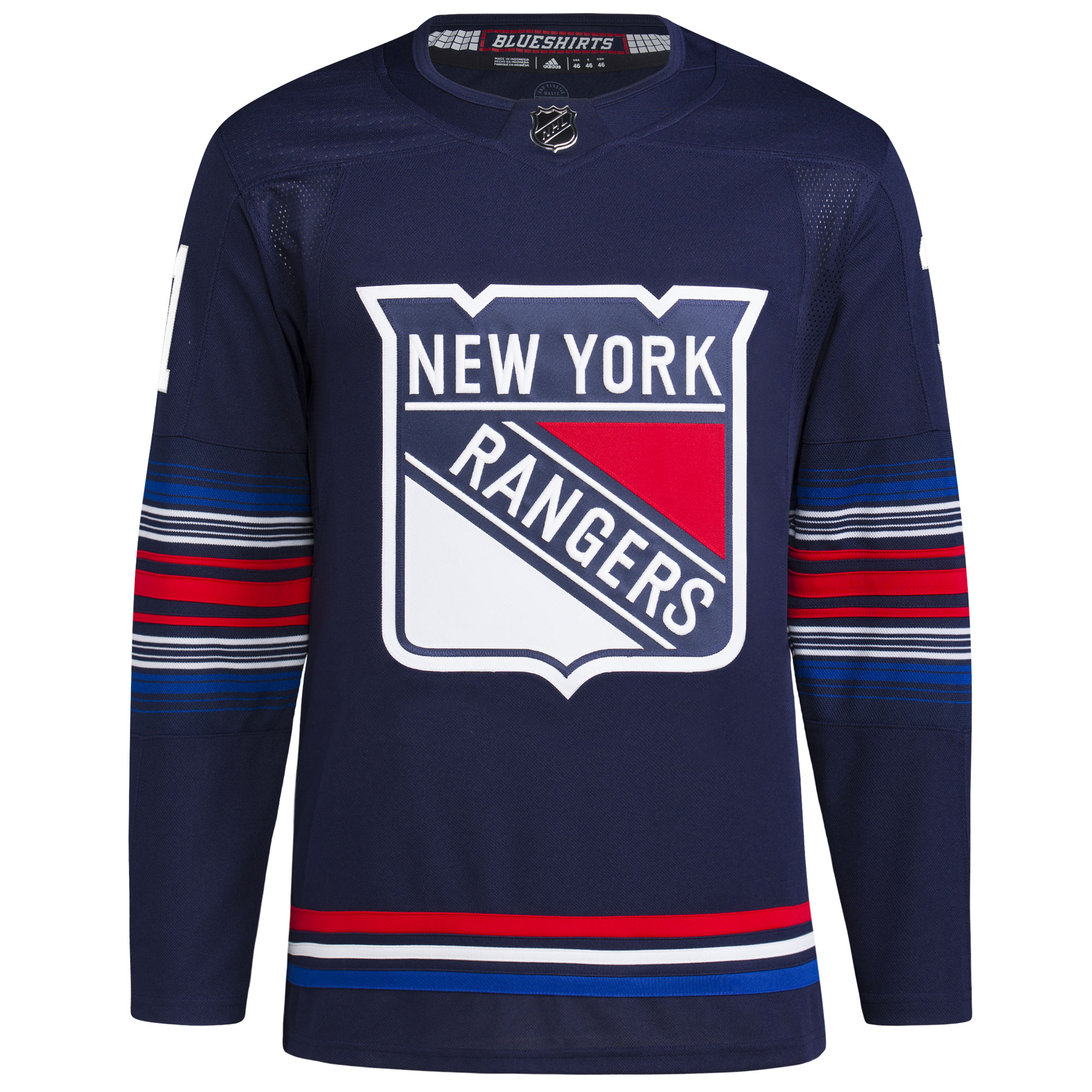 Igor Shesterkin New York Rangers adidas Alternate Authentic Primegreen Player Jersey - Navy