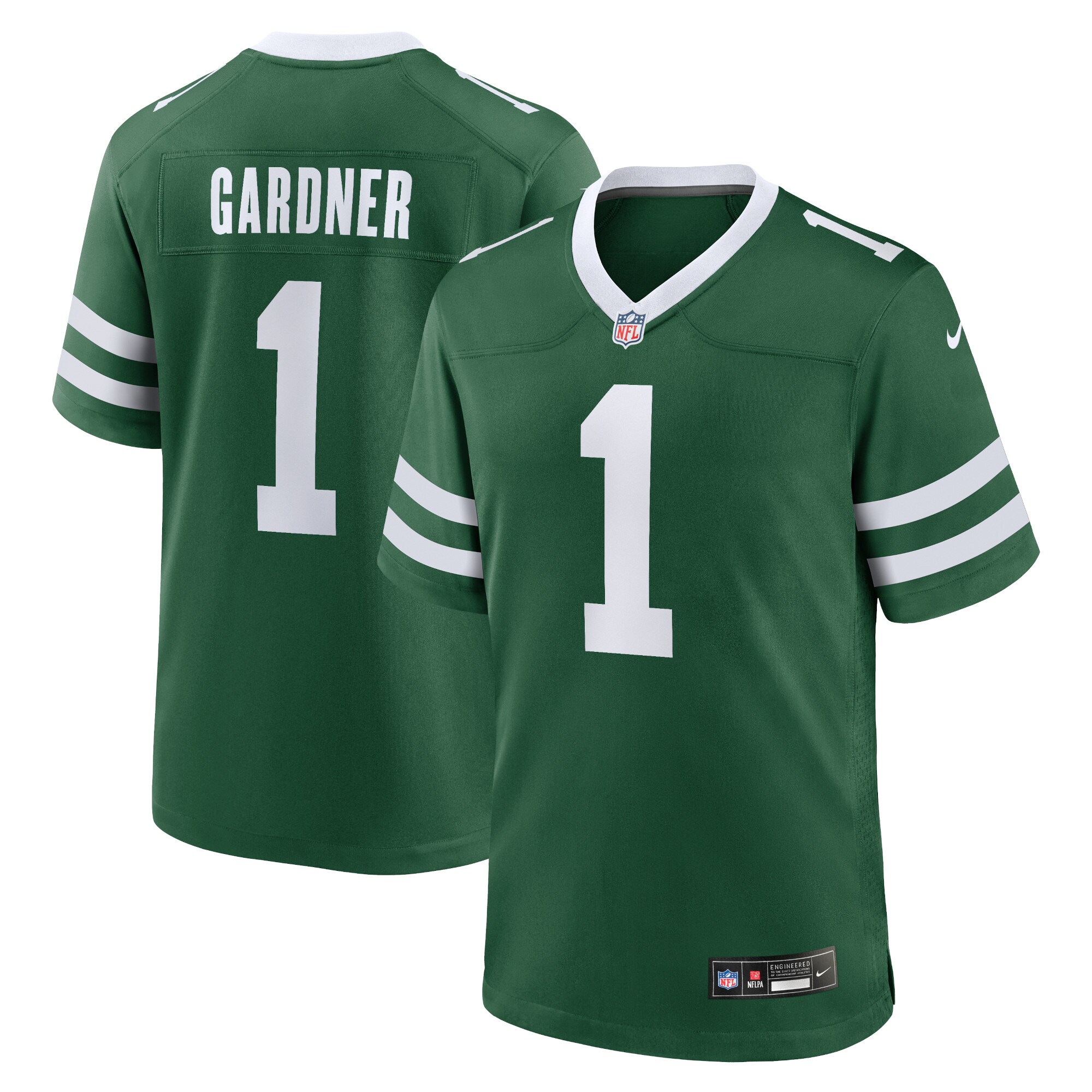 Ahmad Sauce Gardner New York Jets  Game Jersey - Legacy Green