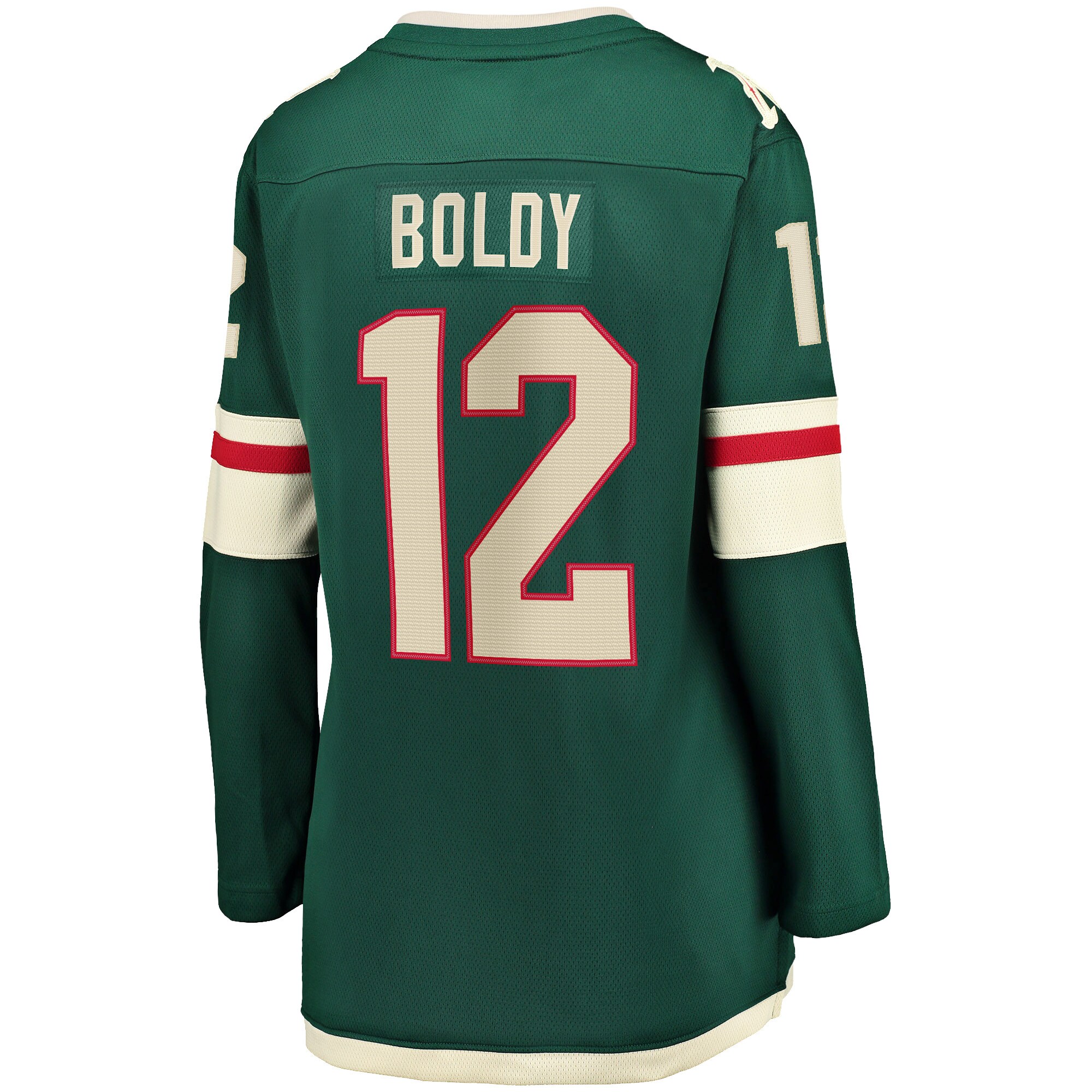 Matthew Boldy Minnesota Wild Fanatics Women's Home Breakaway Player Jersey - Green