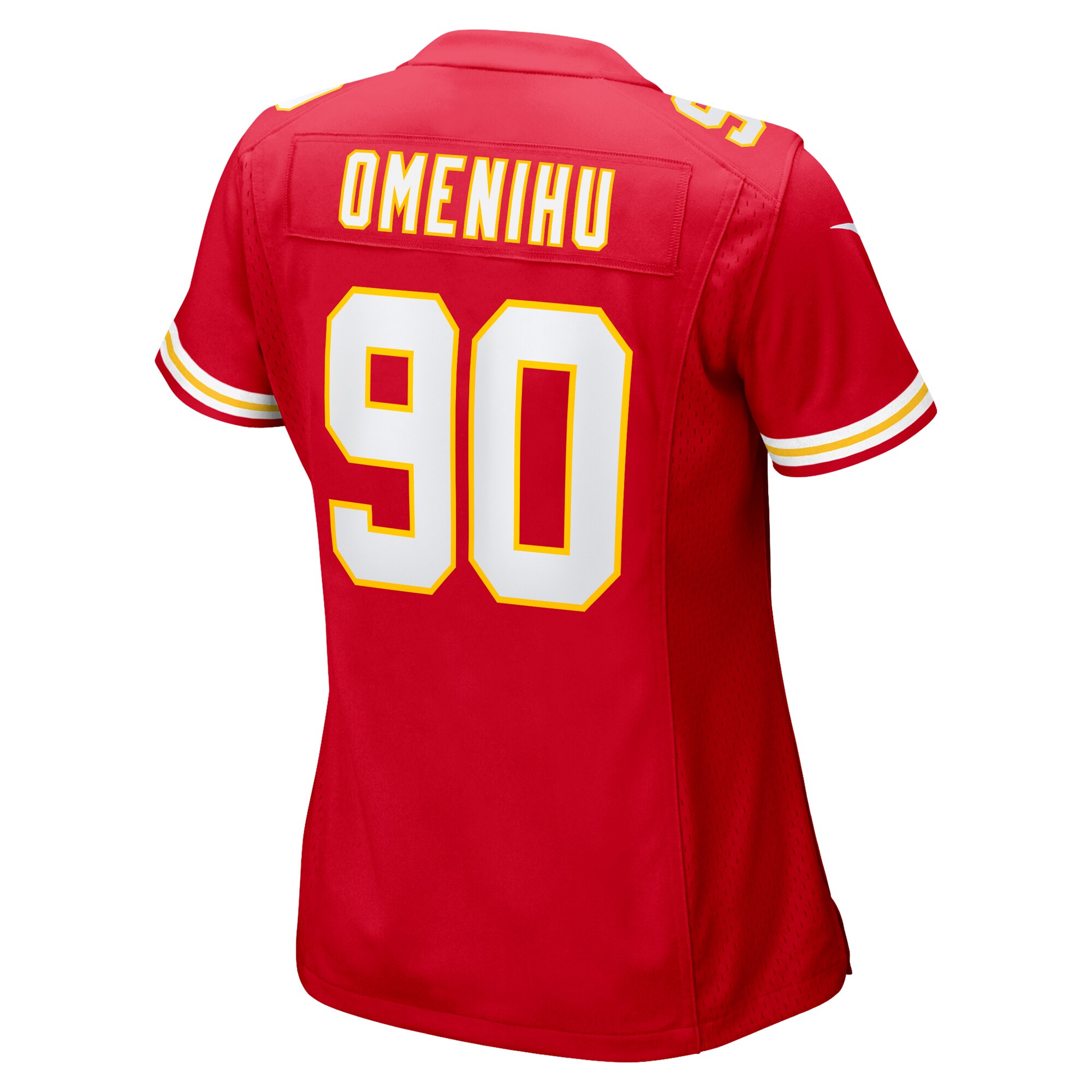 Charles Omenihu Kansas City Chiefs  Women's Game Player Jersey - Red