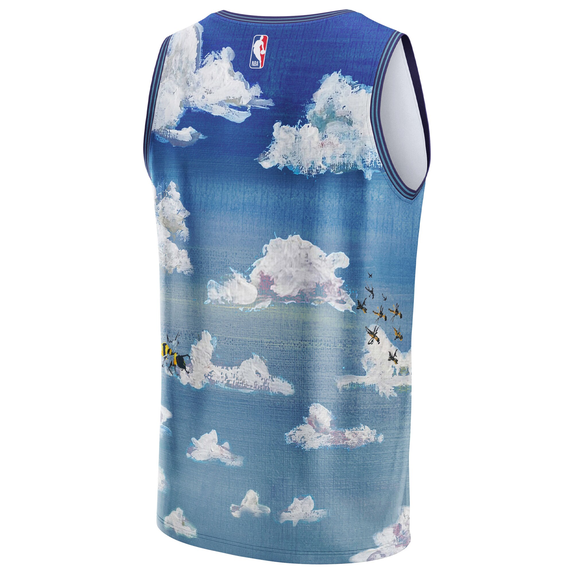 Charlotte Hornets NBA & KidSuper Studios by Fanatics Unisex Hometown Jersey - Blue