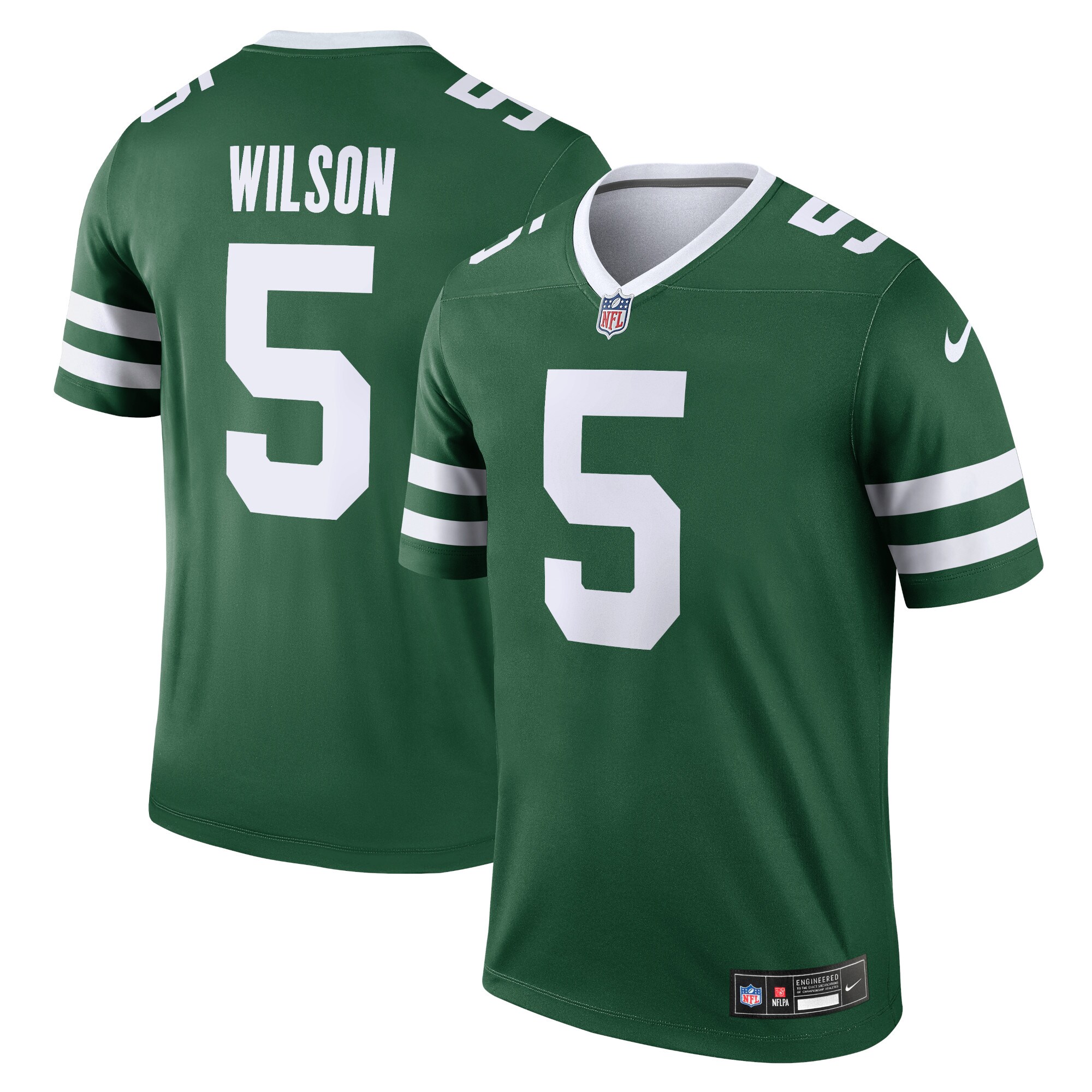Garrett Wilson New York Jets  Legend Jersey - Legacy Green