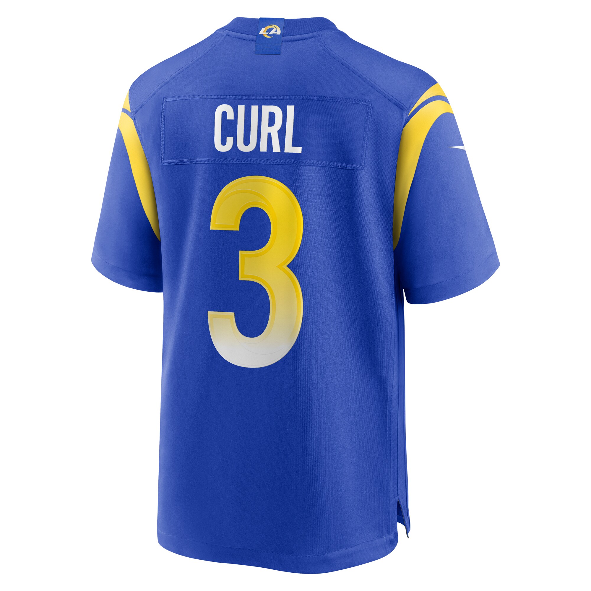 Kamren Curl Los Angeles Rams   Game Jersey -  Royal
