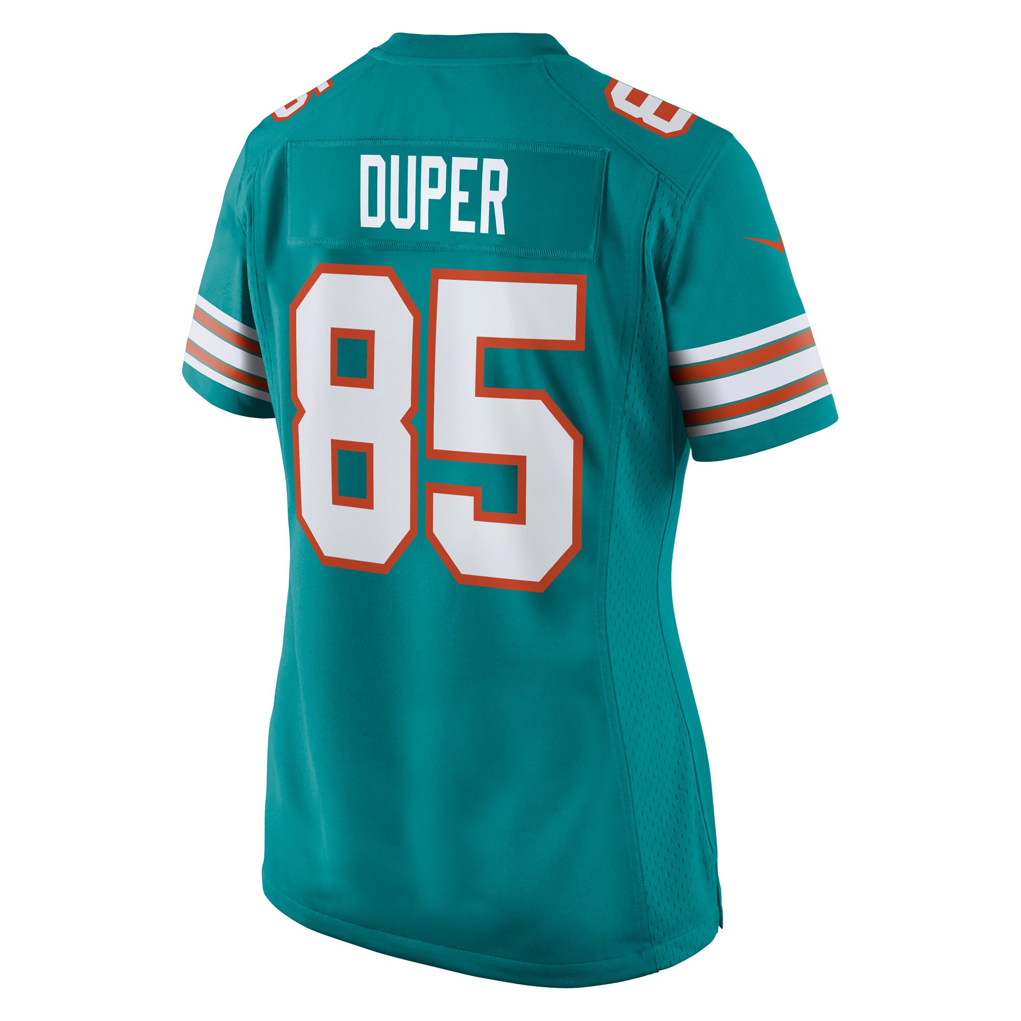 Mark Duper Miami Dolphins  Women's Retired Player Jersey - Aqua