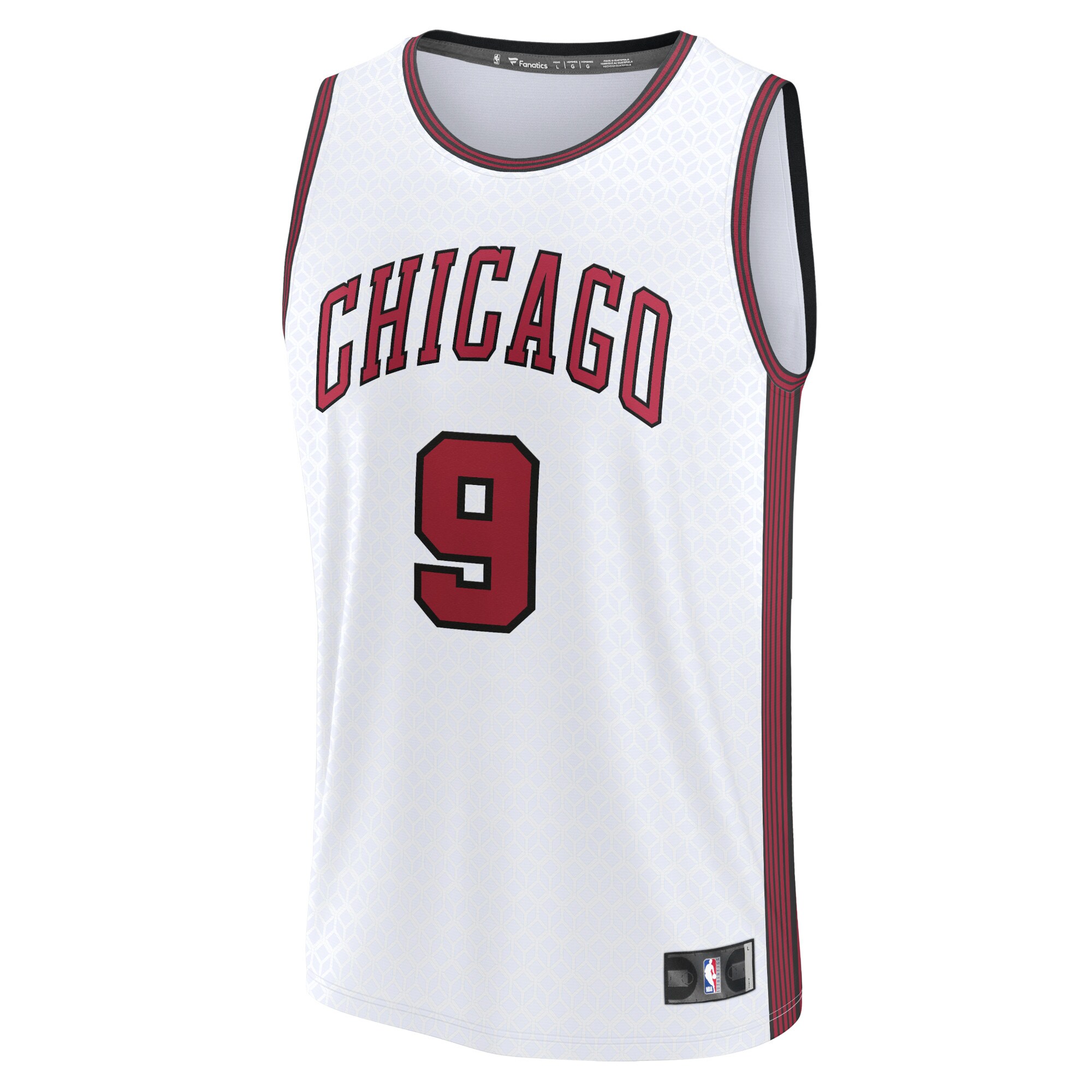 Nikola Vucevic Chicago Bulls Fanatics Fastbreak Jersey - City Edition - White