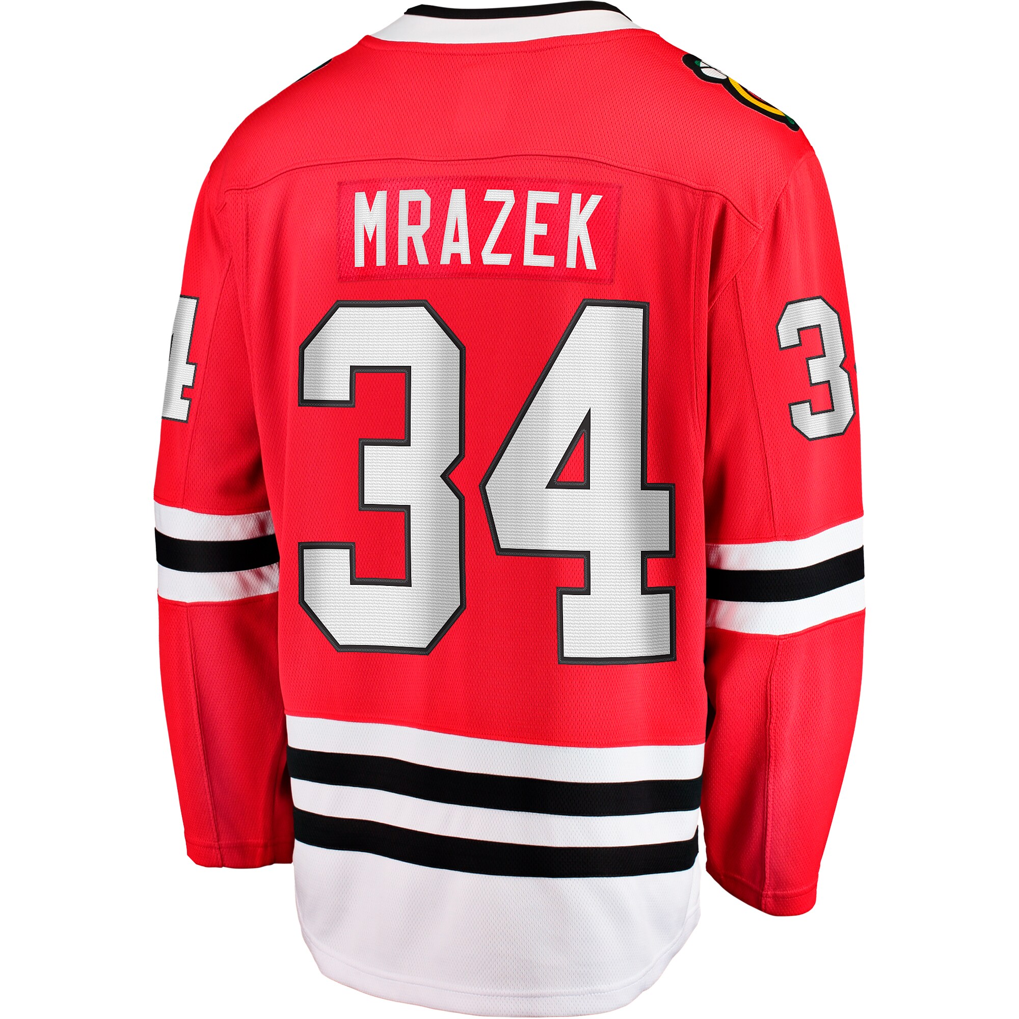Petr Mrazek Chicago Blackhawks Fanatics Home Breakaway Jersey - Red