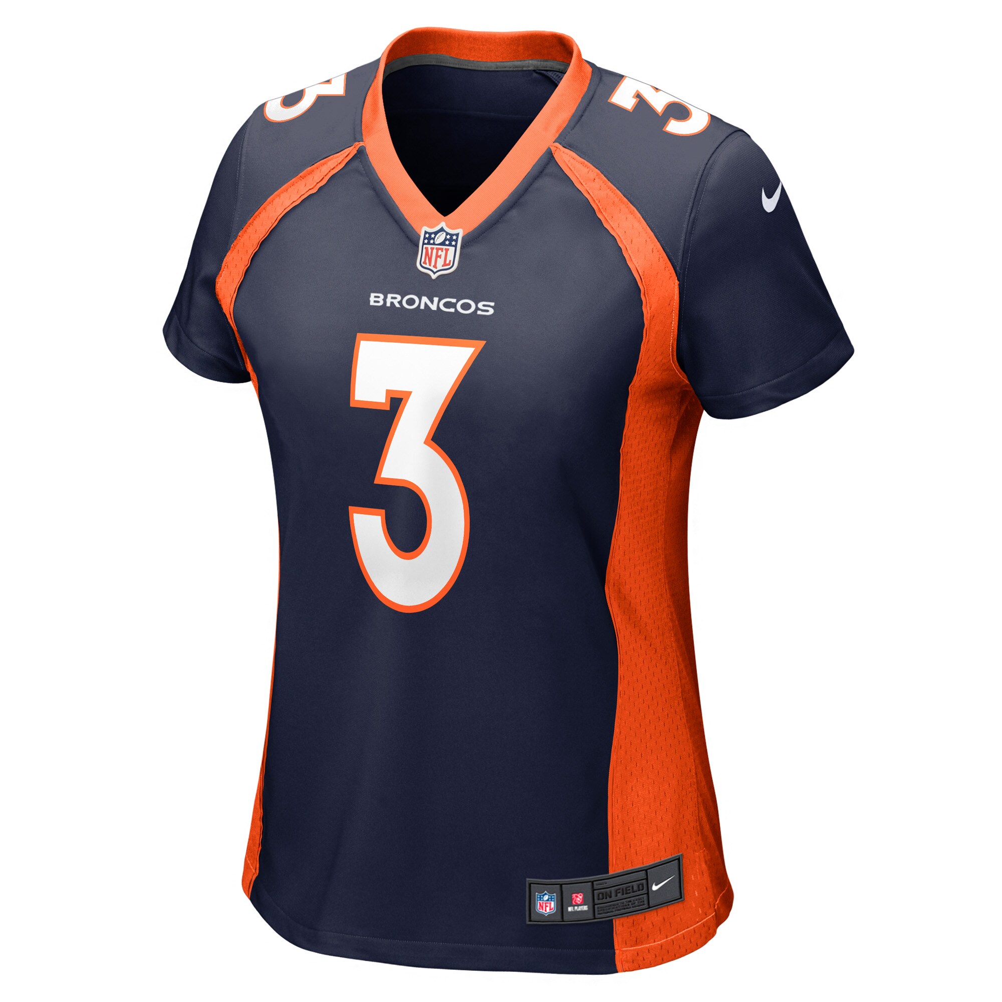 Russell Wilson Denver Broncos  Women's Player Jersey - Navy